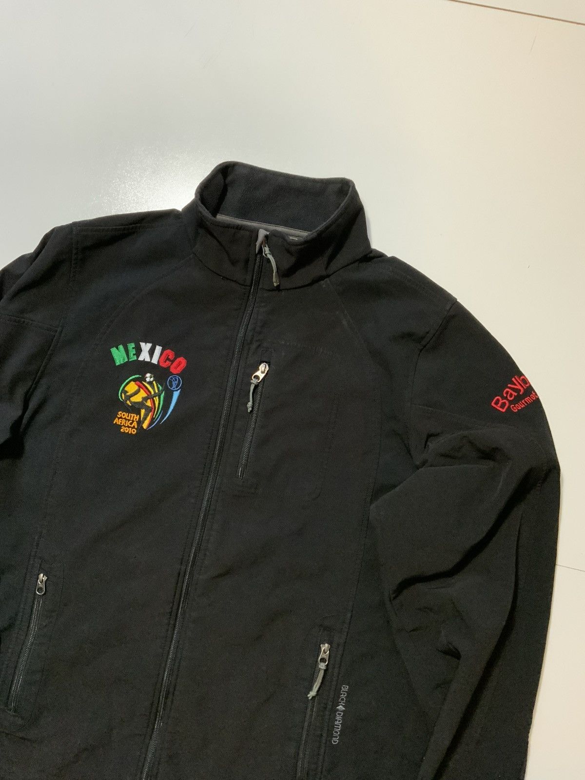 Black Diamond Mexico Football Soccer World Cup Softshell Jacke Size US L / EU 52-54 / 3 - 3 Thumbnail