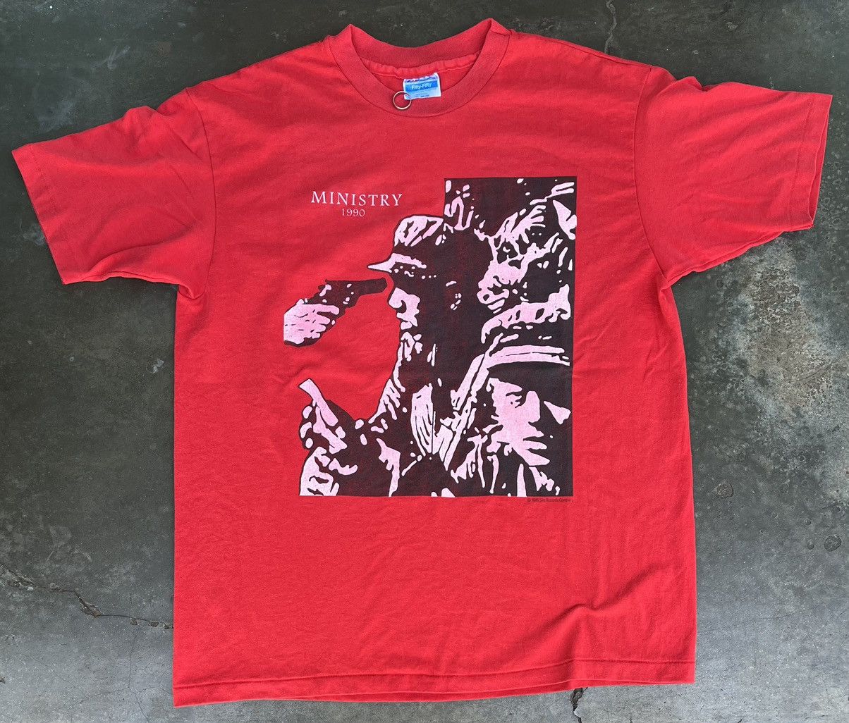 Band Tees × Streetwear × Vintage Vintage 1991 MINISTRY “Psalm 69