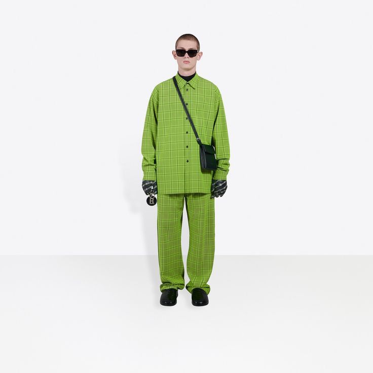 Balenciaga oversize shirt.