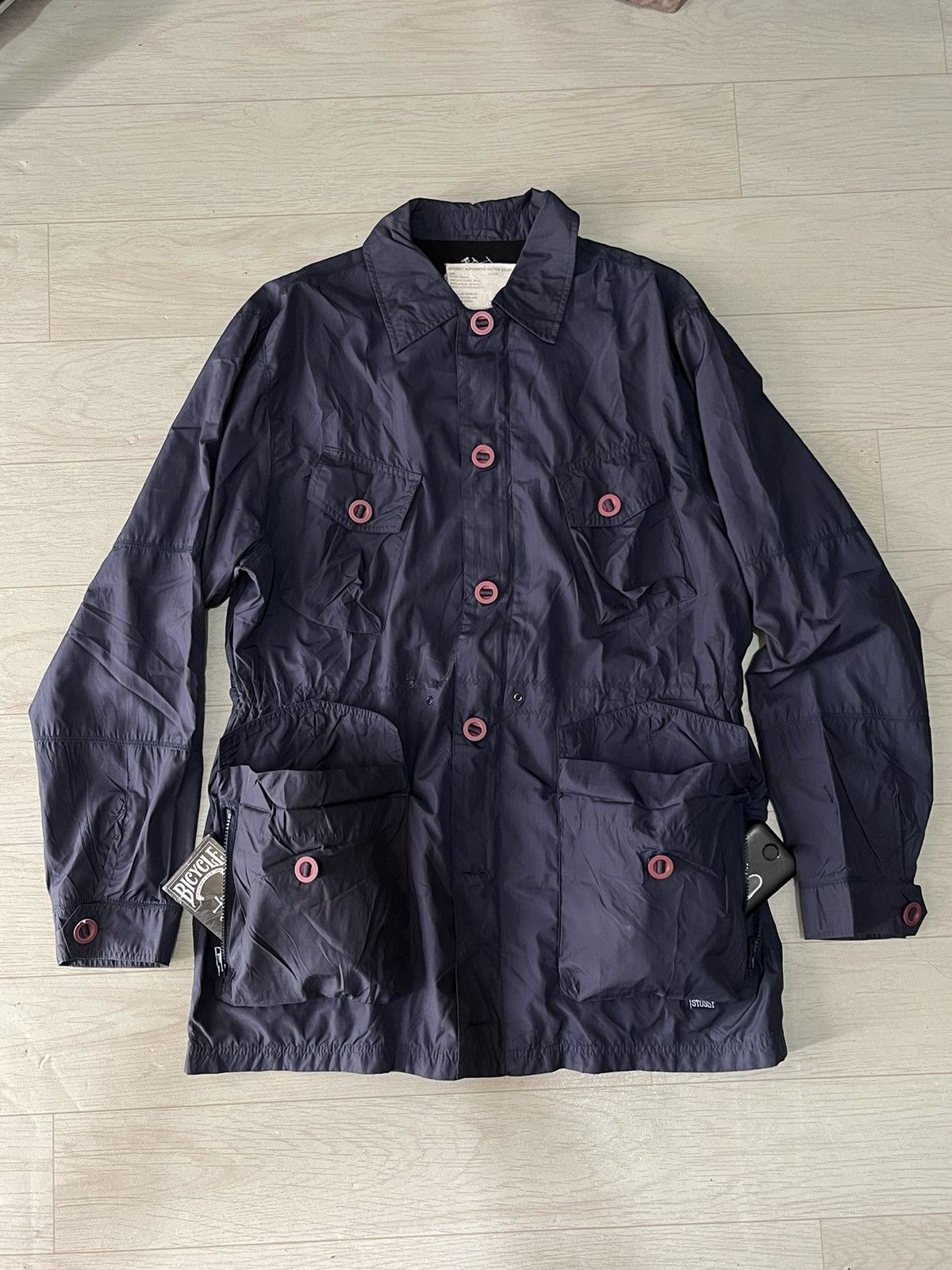 Stussy 2000s Stussy Outer Gear Parkas jungle fatigue Size US L / EU 52-54 / 3 - 3 Thumbnail