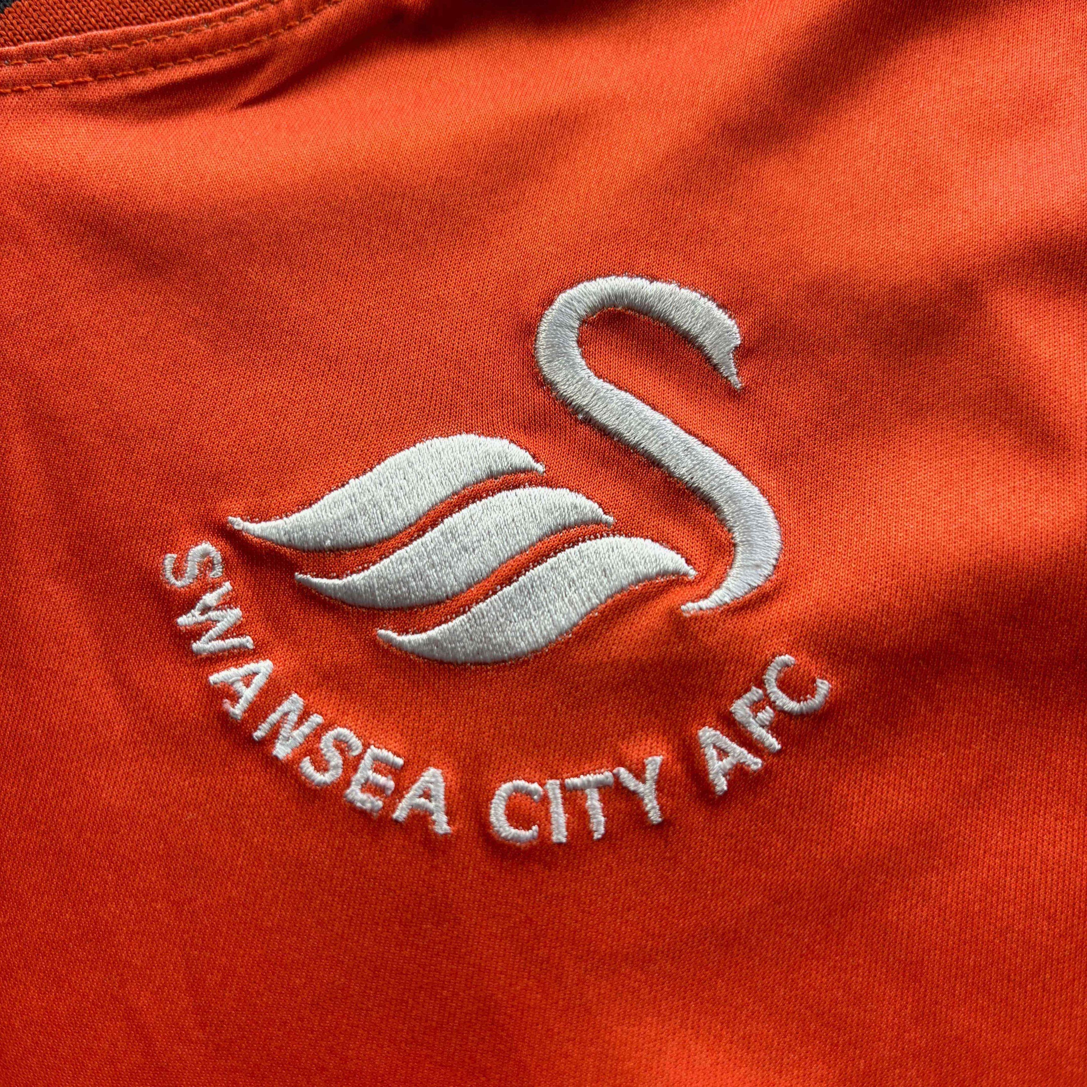 Joma MATCH WORN Swansea City 2018-19 away U #6 football jersey L Size US L / EU 52-54 / 3 - 4 Thumbnail