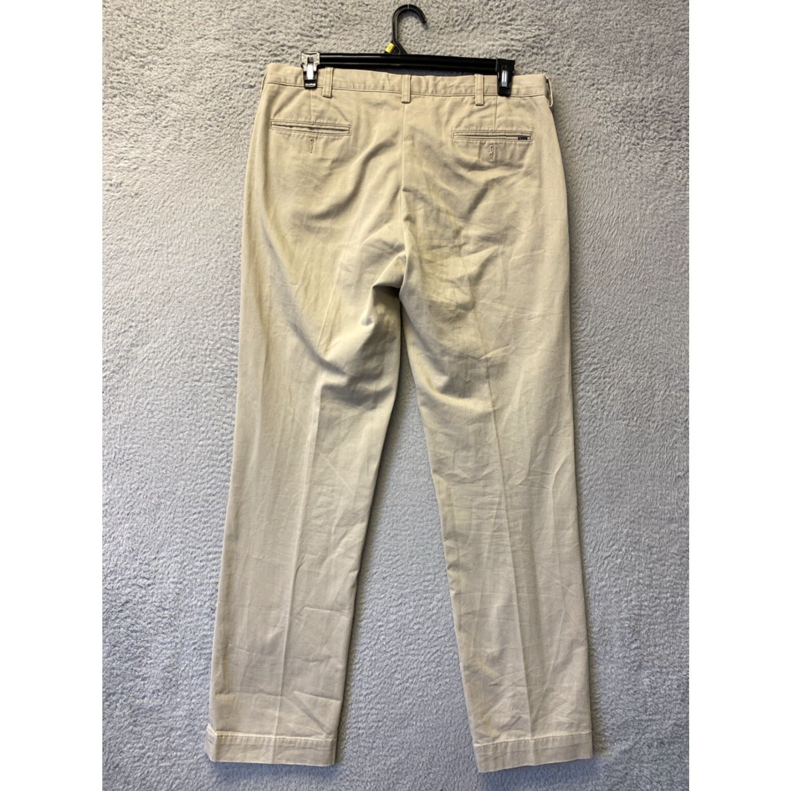 Polo Ralph Lauren VINTAGE Polo Ralph Lauren Chino Pants Men's 36x34 Beige Cotton 90s Casual Workwear Size US M / EU 48-50 / 2 - 6 Thumbnail