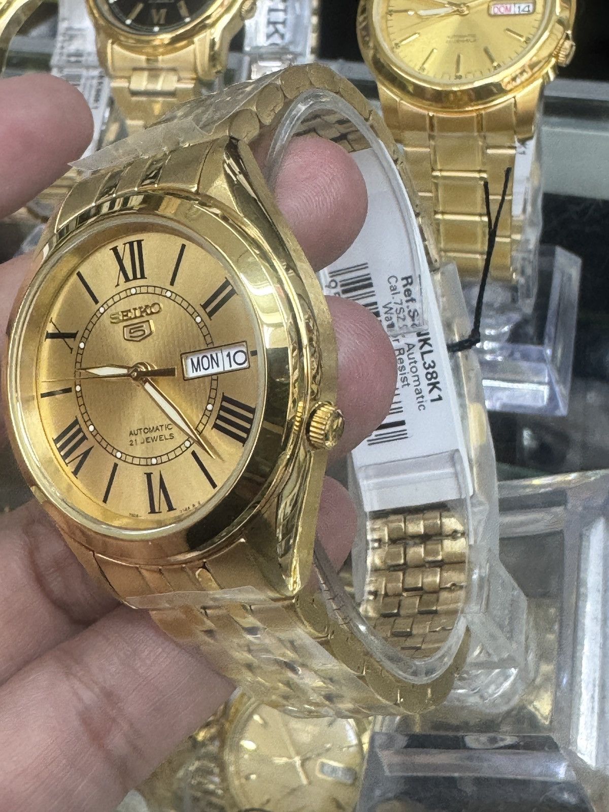 Seiko Seiko Men's Seiko 5 Automatic Gold Dial Size 40 - 5 Thumbnail