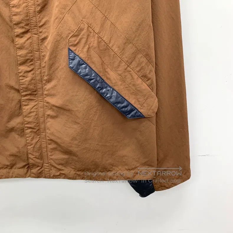 Hermes Hermes Dark Brown Hooded Drawstring Long Sleeve Jacket Win Size US L / EU 52-54 / 3 - 4 Thumbnail