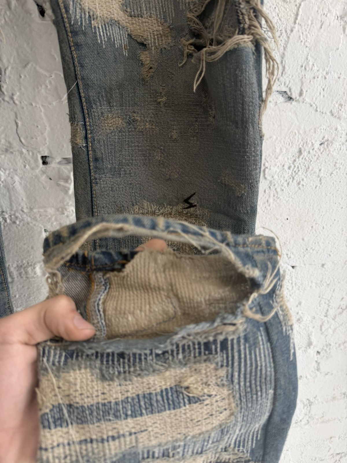 Undercover A/W 2005 UNDERCOVER ‘ARTS AND CRAFTS’ 85 DENIM Size US 29 - 4 Thumbnail