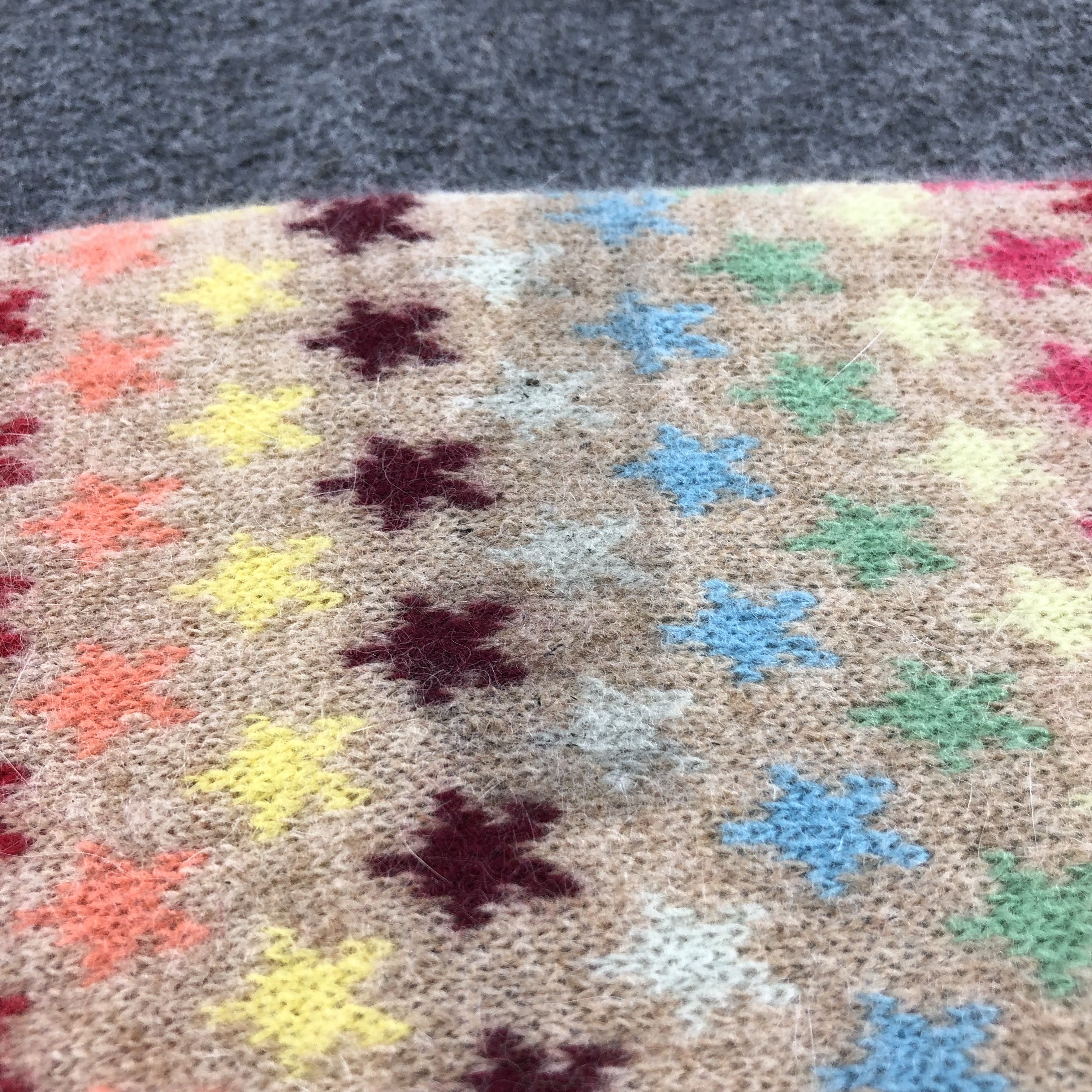 Gap GAP Multicolor Stars Wool Scarf Muffler V836 Size ONE SIZE - 8 Thumbnail
