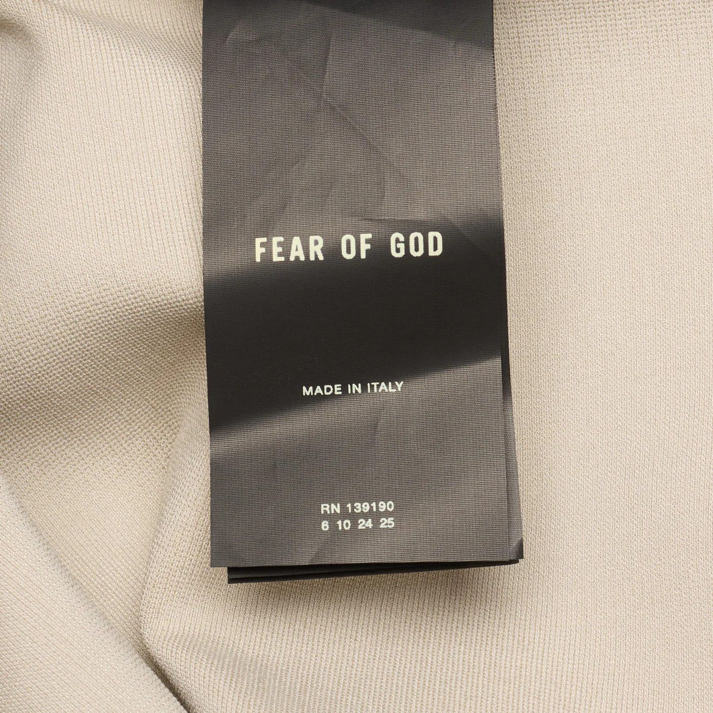 Fear of God FEAR OF GOD Beige Viscose-Elastane Casual Pants Size US 34 / EU 50 - 5 Thumbnail