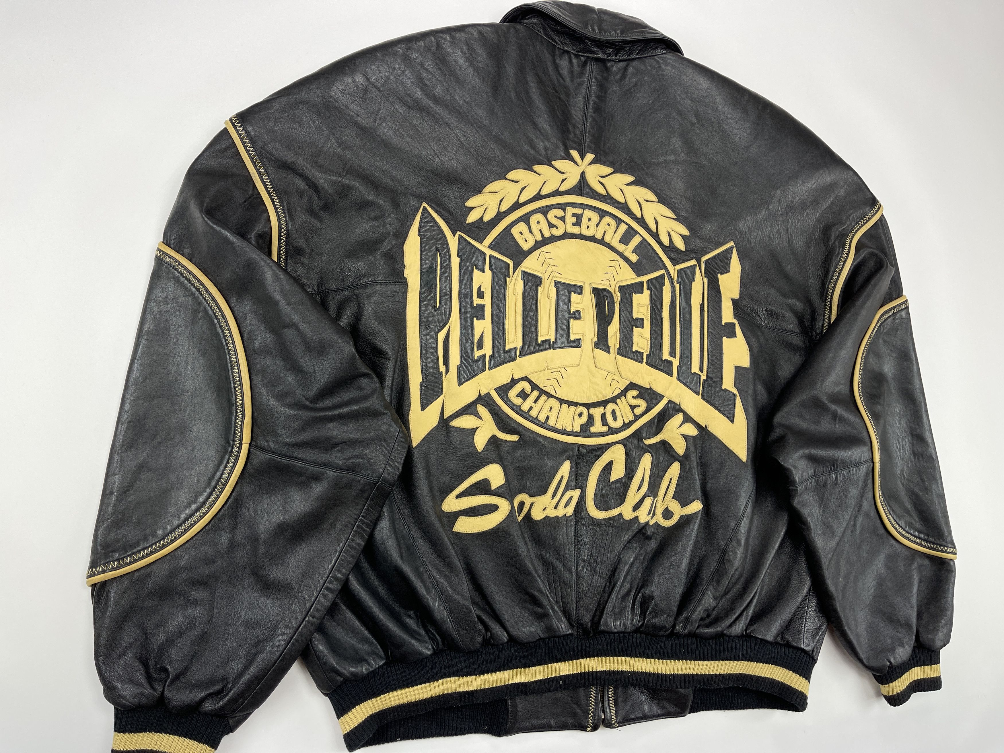 Pelle Pelle Pelle Pelle leather jacket Soda Club vintage Marc Buchanan L Size US L / EU 52-54 / 3 - 4 Thumbnail