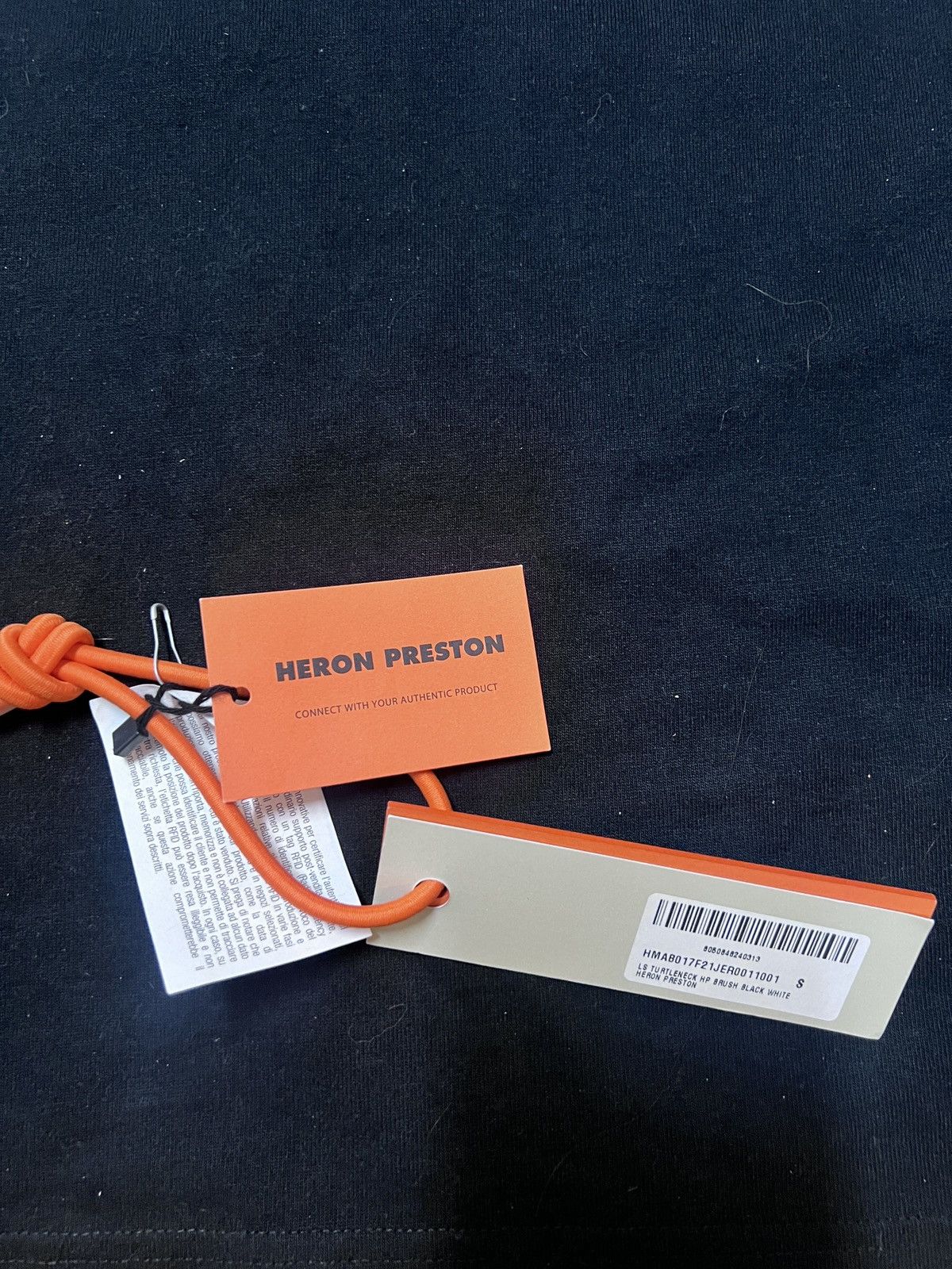 Heron Preston heron preston mockneck printed long sleeve Size US S / EU 44-46 / 1 - 5 Thumbnail