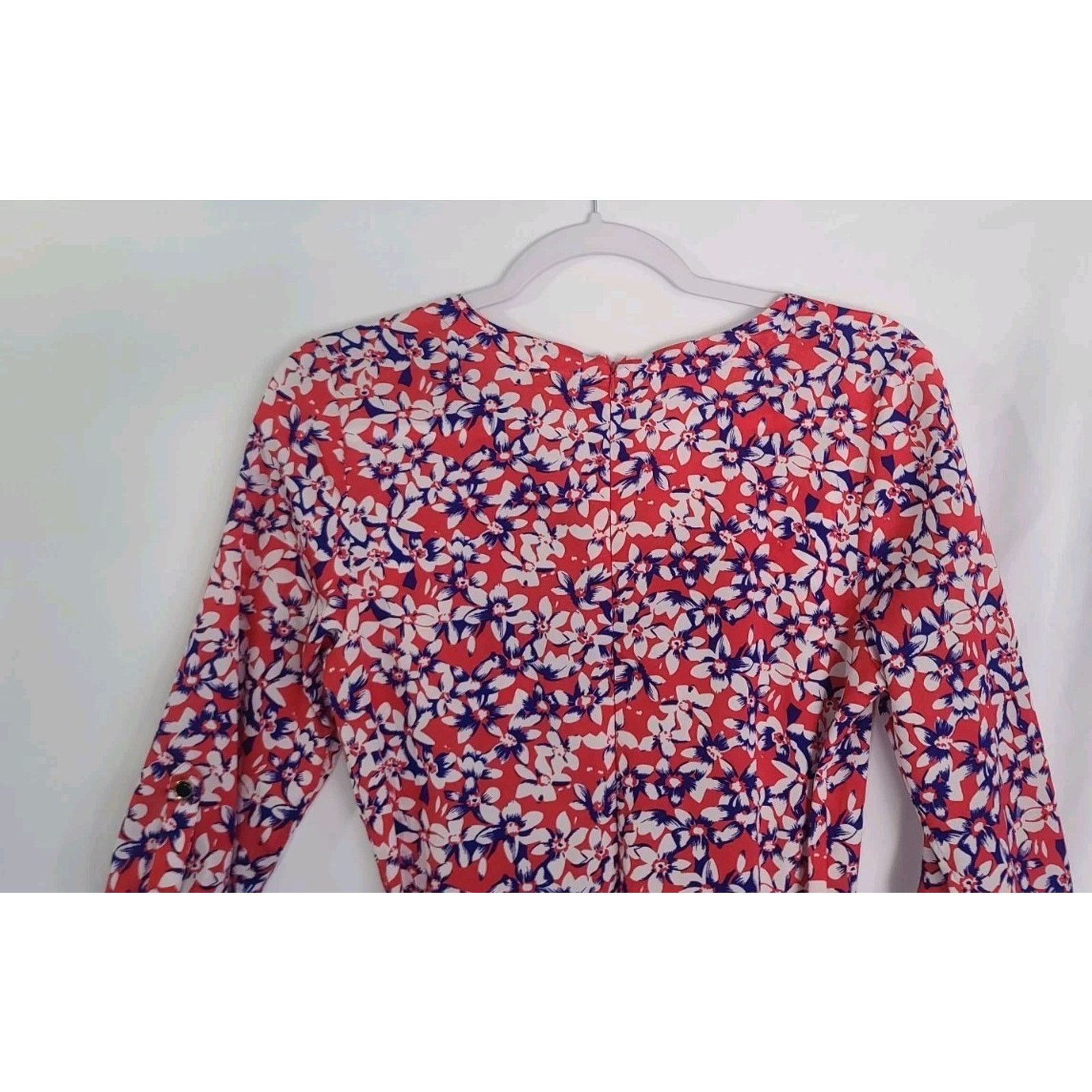 Other New Yumi Kim Women's Pink & Blue Floral Belted Romper XS Size 28" / US 6 / IT 42 - 7 Thumbnail