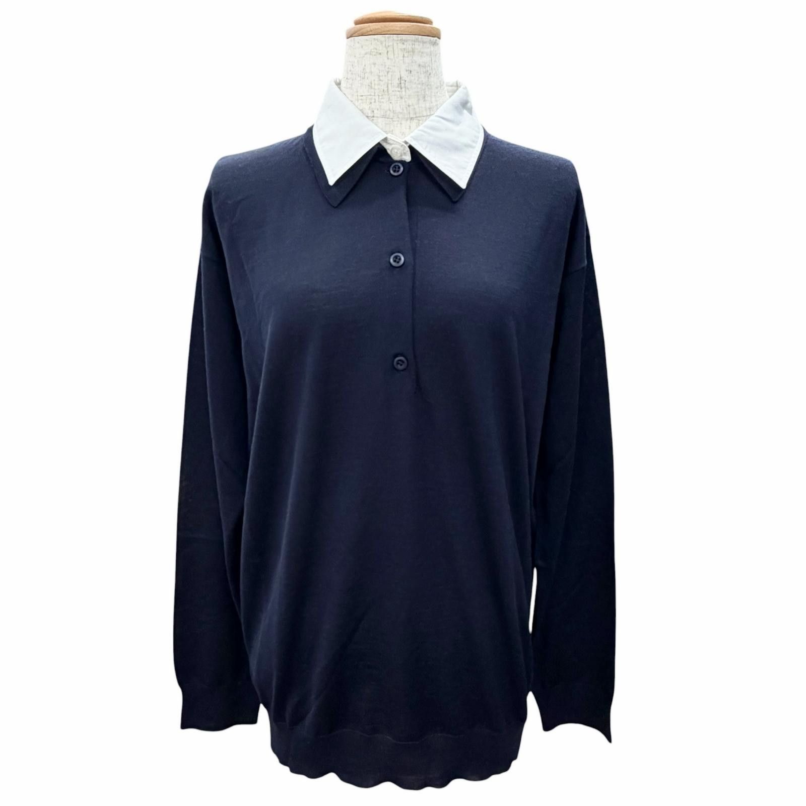 Prada Prada Prada Cotton Short Sleeve Shirt Textile Tops UCS319