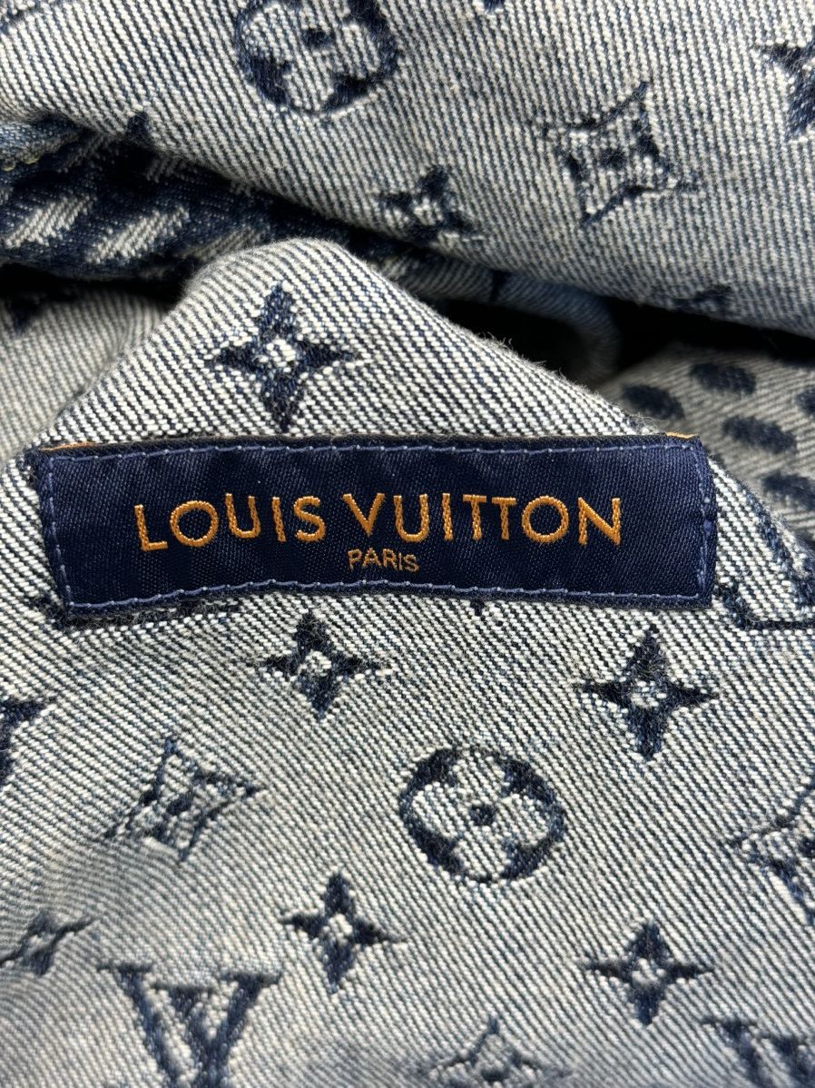 Louis Vuitton LOUIS VUITTON X NIGO MONOGRAM BLUE DENIM JACKET Size US XL / EU 56 / 4 - 11 Thumbnail