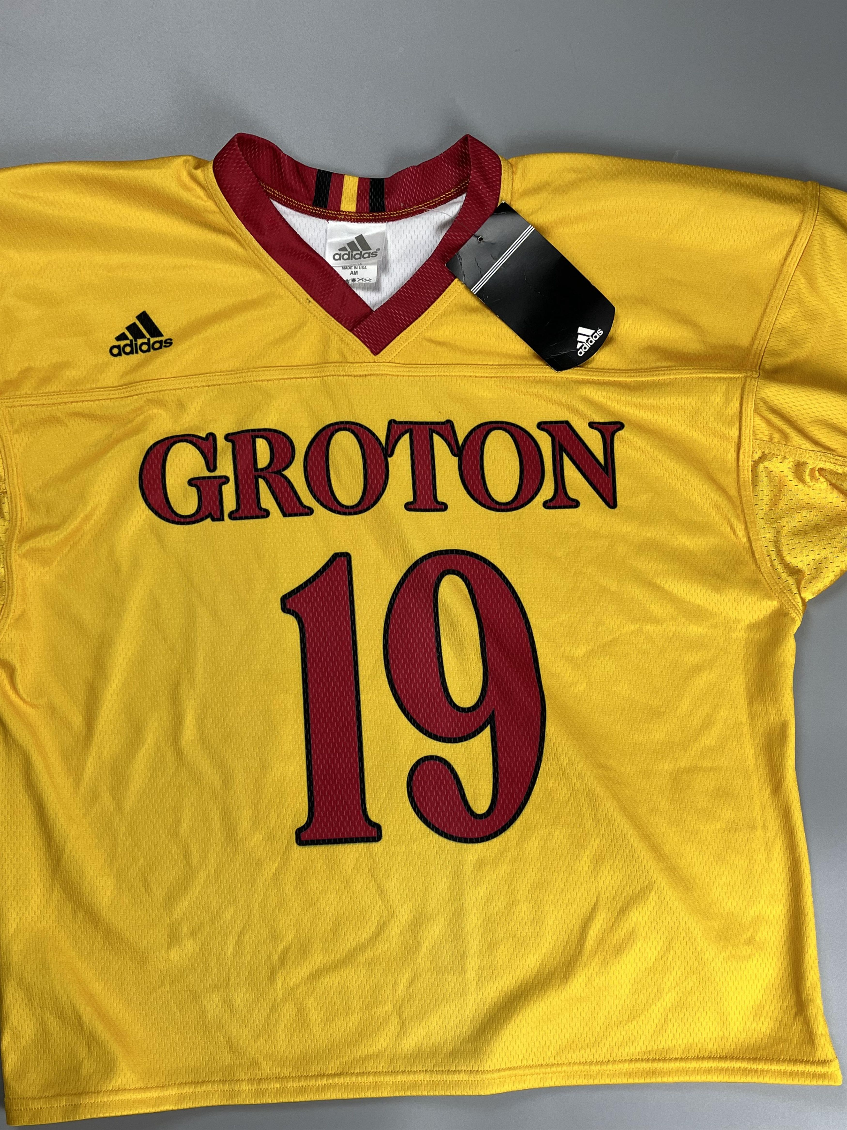 Adidas × Jerzees Rare GROTON Adidas 90s Simple 19 Jersey Size US L / EU 52-54 / 3 - 2 Thumbnail