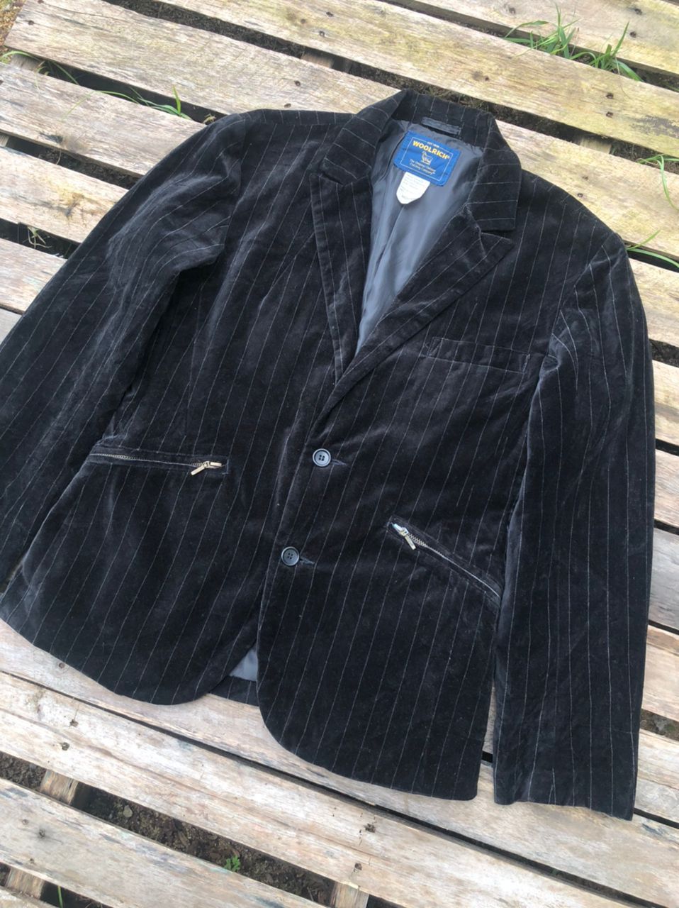 Woolrich Woolen Mills Vintage Woolrich Velvet Blazer Jacket Size US S / EU 44-46 / 1 - 3 Thumbnail