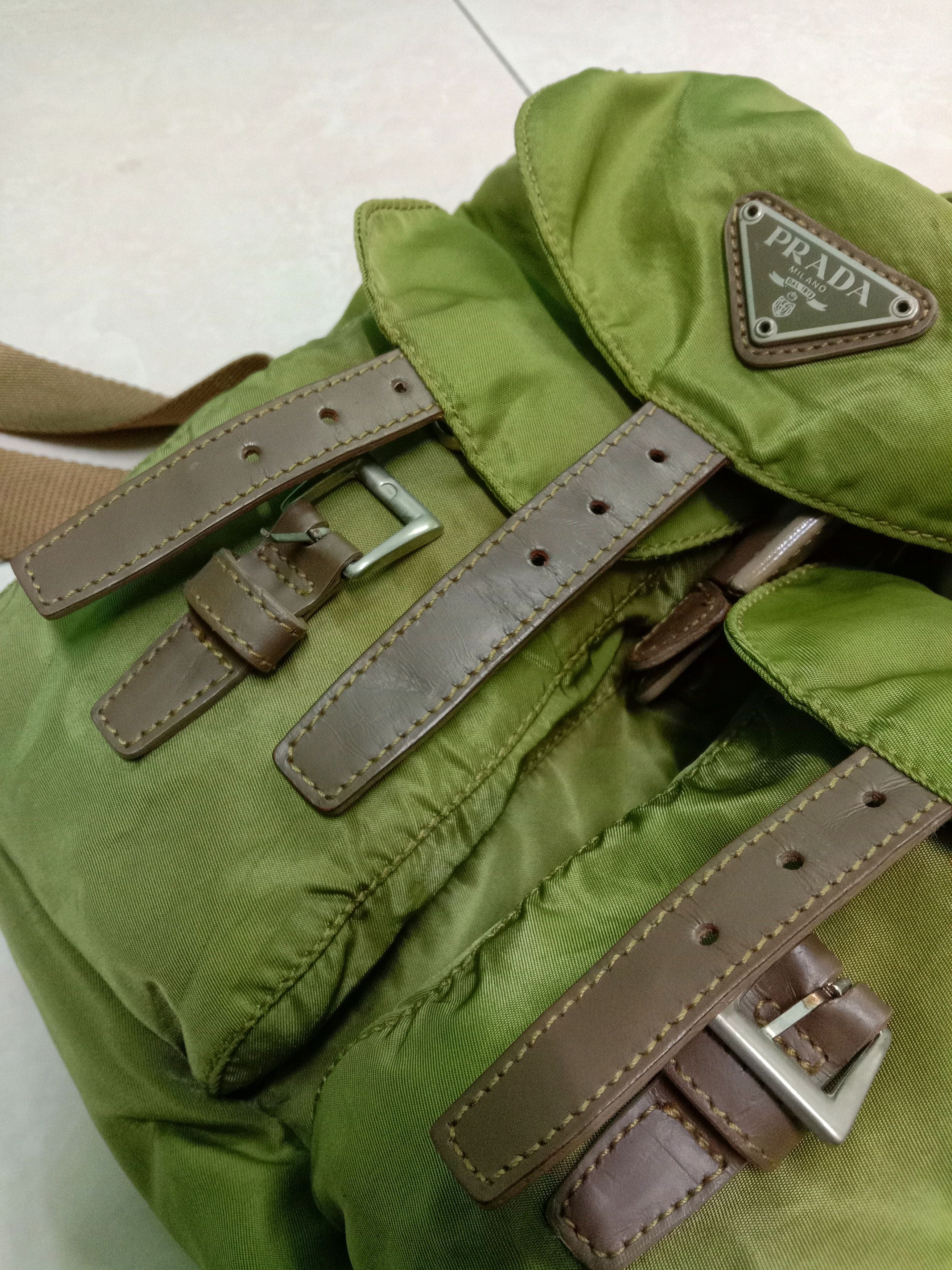 Prada Authentic Prada Small Size Nylon Backpack Size ONE SIZE - 9 Thumbnail