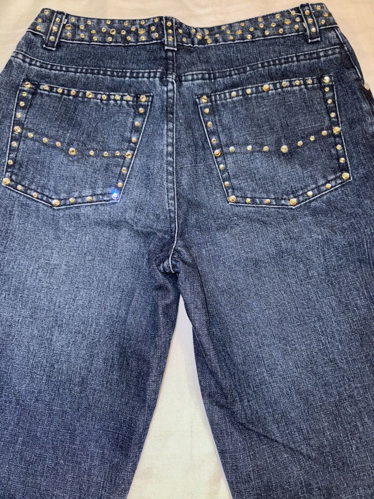 Blumarine Blumarine sassy jeans with strass 2000s Size 28" / US 6 / IT 42 - 1 Thumbnail