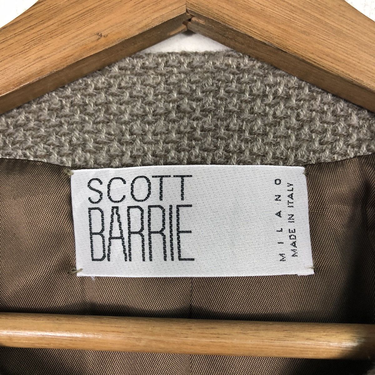 Japanese Brand 📌Vintage Wool Jacket Scott Barrie Made in Italy Size US M / EU 48-50 / 2 - 18 Thumbnail