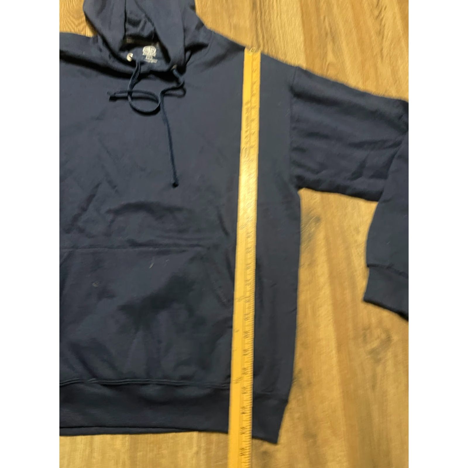 Athletic Works Athletic Works Hoodie Mens Size M Blue Pullover Drawstring NWT Regular; Hooded Sweatshirt, Solid Pattern, Long Sleeve Size US M / EU 48-50 / 2 - 6 Thumbnail
