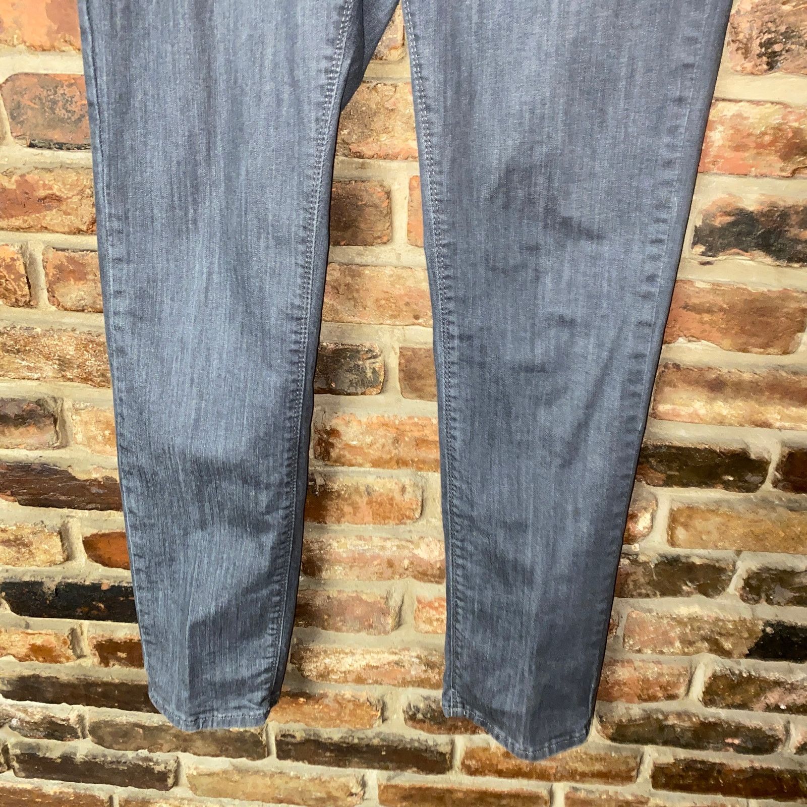 Lee Lee Gray Wash Denim Perfect Fit Skinny Jeans Women's Size 8 Size 30" / US 8 / IT 44 - 3 Thumbnail