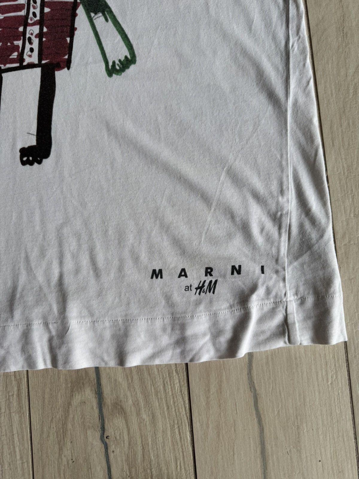 Marni FW12 Marni X H&M Abstract Printed T-Shirt Size US L / EU 52-54 / 3 - 5 Thumbnail
