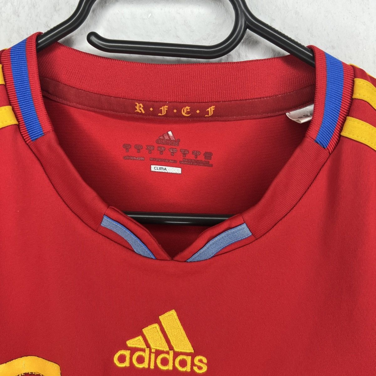 Adidas Adidas Spain Home Hit Ramos 15 2009/2010 Red World Champions Size US M / EU 48-50 / 2 - 5 Thumbnail