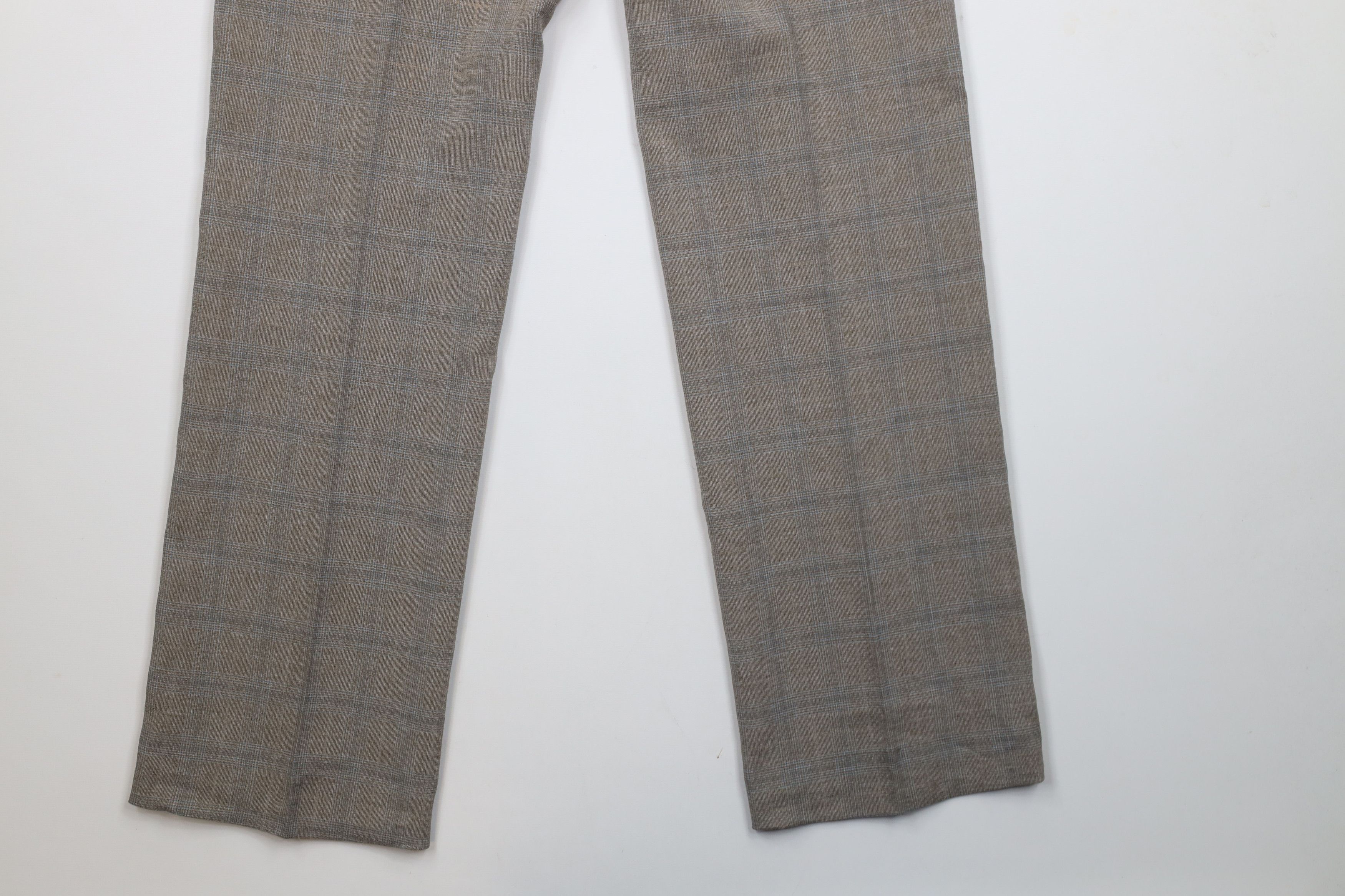 Vintage Vintage 70s Streetwear Flared Wide Leg Chino Pants Plaid USA Size US 32 / EU 48 - 12 Thumbnail