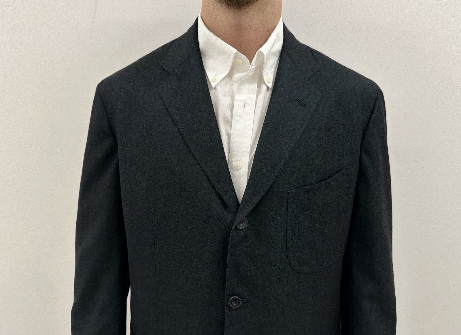 Kiton Kiton Napoli Wool Blazer Jacket Coat size EU-56 / US-46 Size 48R - 3 Thumbnail