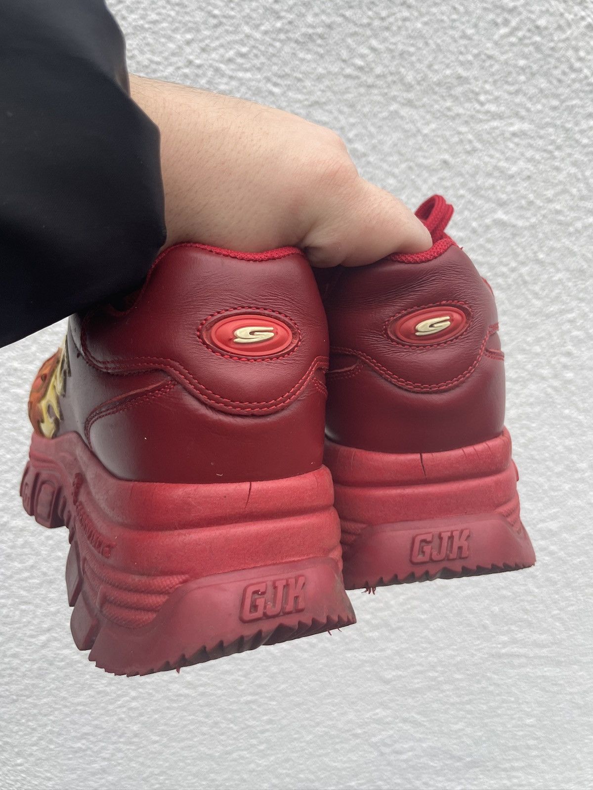 Other Gordon Jack platform alternative rave shoes flame Size US 10 / IT 40 - 5 Thumbnail
