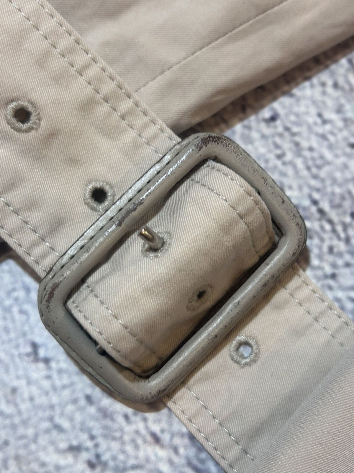 Burberry Burberry London Beige Belted Trench Coat – Made in Italy Size L / US 10 / IT 46 - 22 Thumbnail