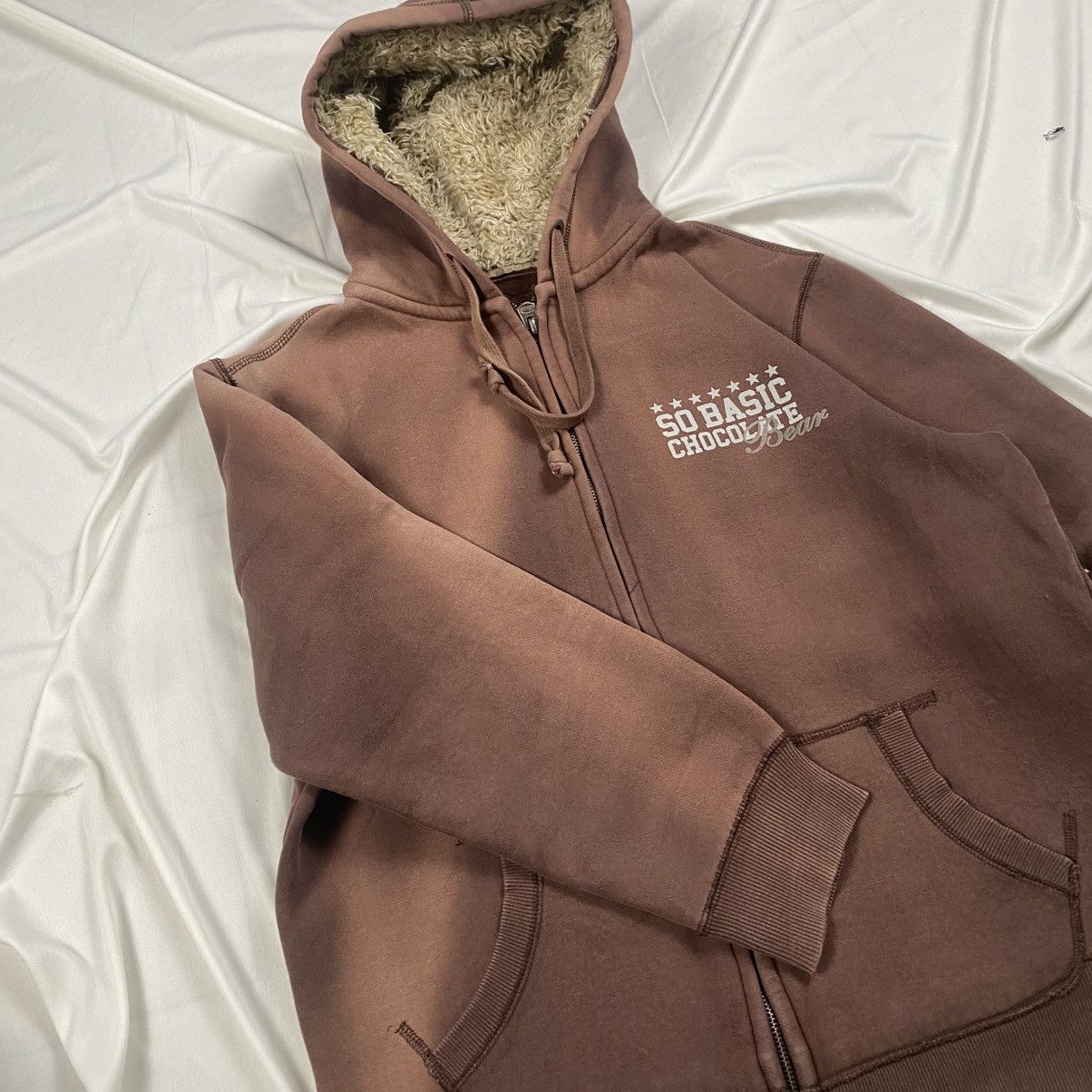 Japanese Brand y2k Chocolate Bears Fur Sunfaded Hooded Size US S / EU 44-46 / 1 - 4 Thumbnail