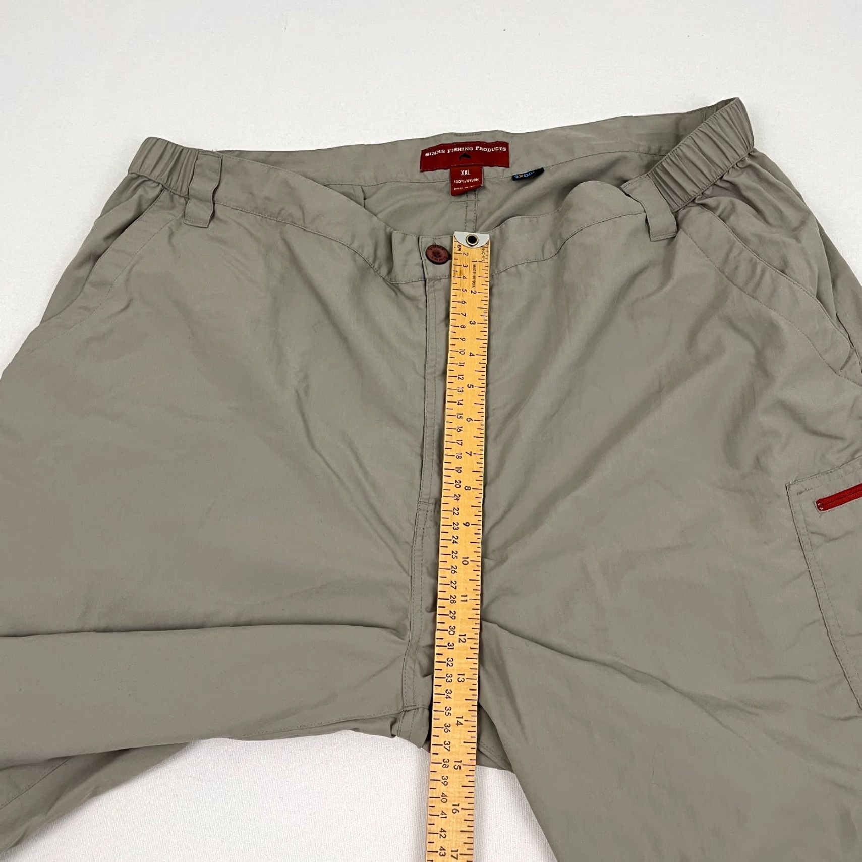 Vintage Simms Pants Mens 2XL x 32" Straight Brown 3XDRY Nylon Fishing Cargo Outdoor Pants Mens Brown 2XL Straight 32"} Size US 39 - 6 Thumbnail