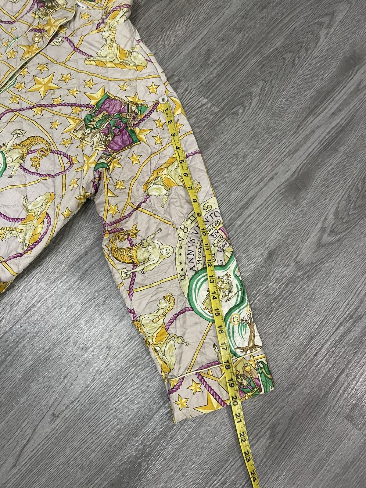Celine × Vintage Vintage celine fullprint quilted jacket Size M / US 6-8 / IT 42-44 - 20 Thumbnail