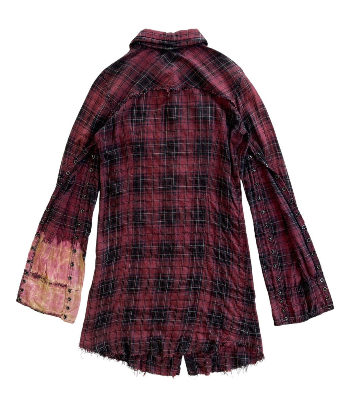 Le Grande Bleu (L.G.B.) Le Grande Bleu Rockabilly Fringes Flannel Shirt Size US S / EU 44-46 / 1 - 5 Thumbnail