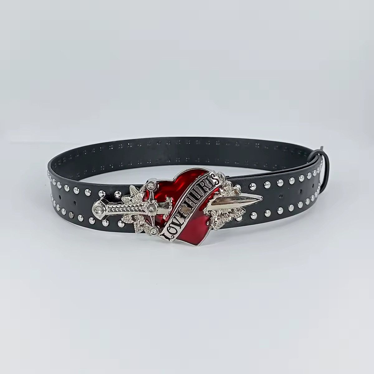 Other sword red heart Goth Y2k belt Size ONE SIZE - 2 Thumbnail