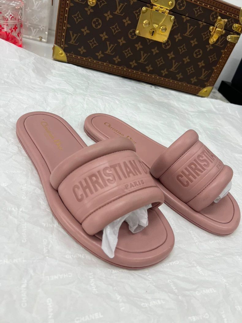 Dior Dior Logo Flats Size 38-2506 Size US 7.5 / IT 37.5 - 2 Thumbnail
