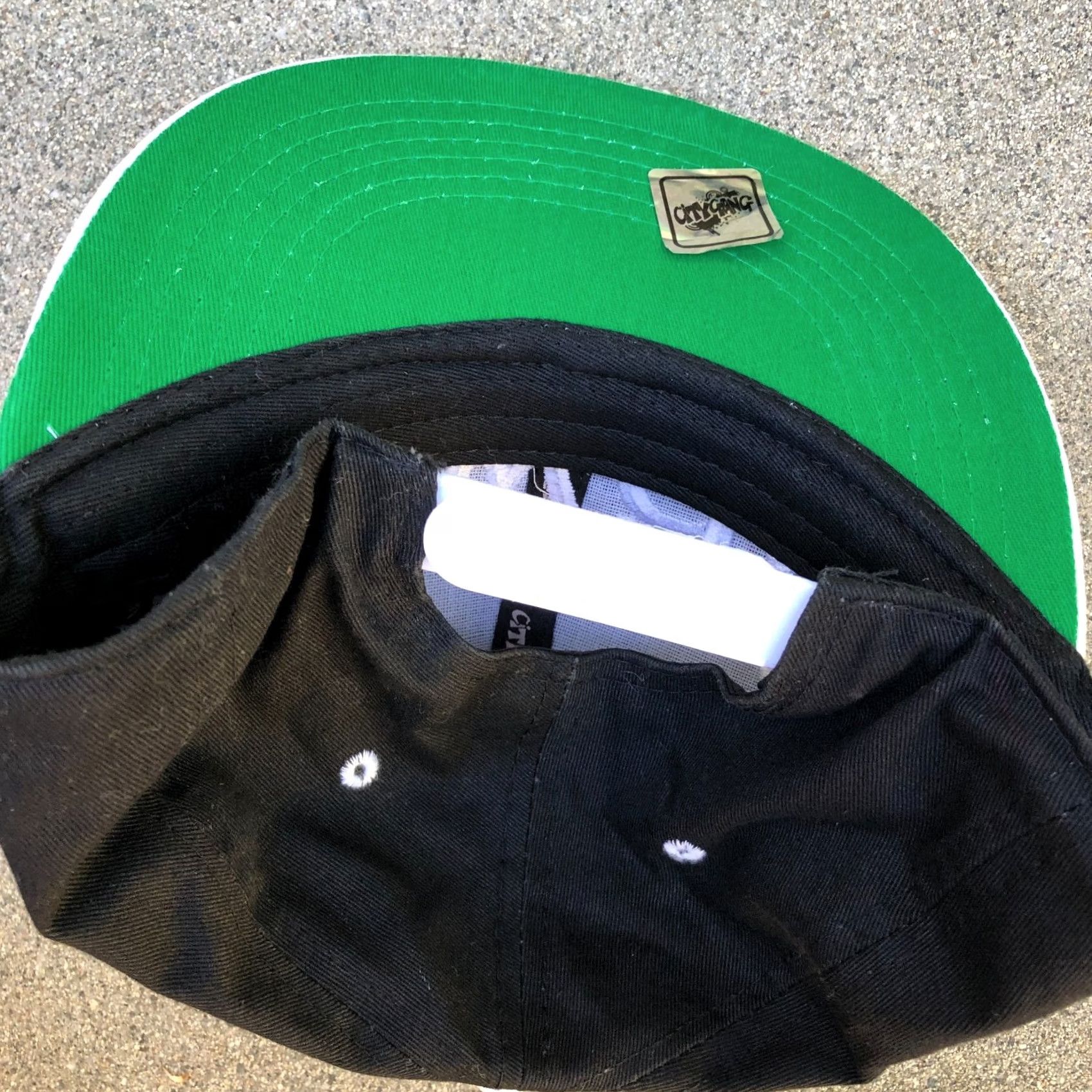 NANGA CITY GANG SWAG Embroidered Snapback Hat Men's Adjustable Cap Black One Size Size ONE SIZE - 3 Thumbnail