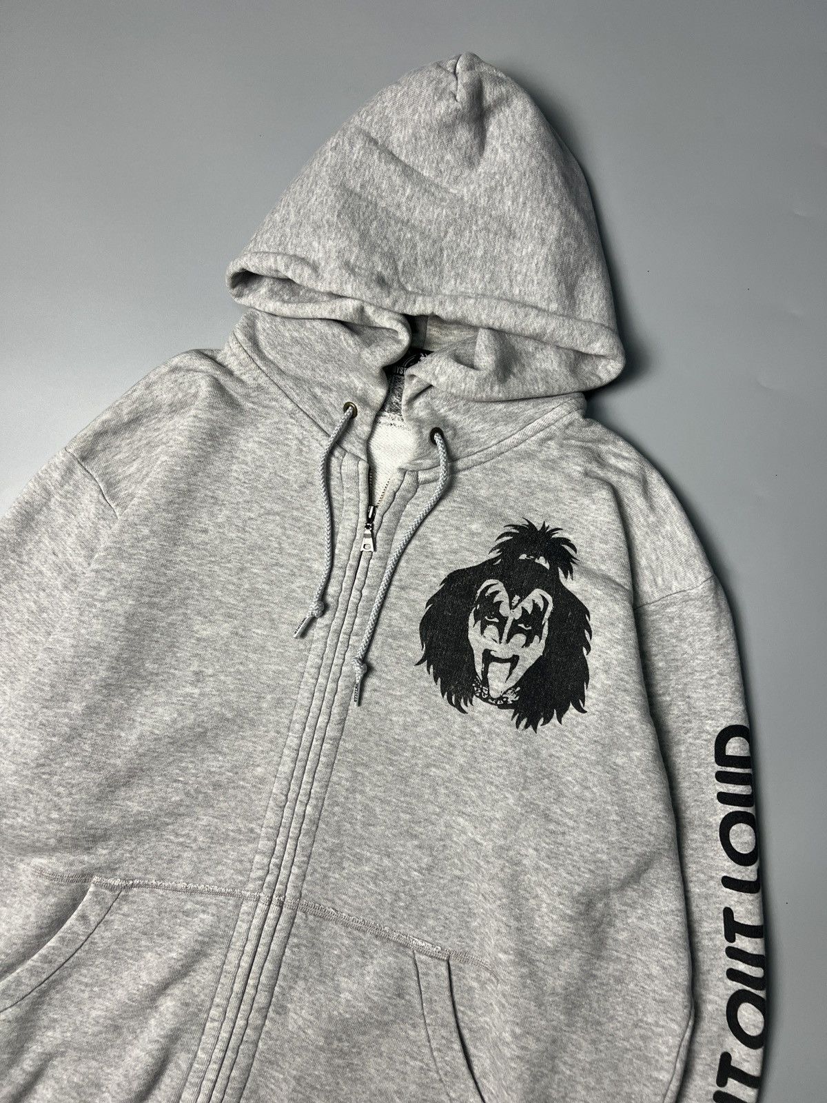 Hysteric Glamour Vintage Hysteric Glamour Kiss Band Zipper Hoodie Size US M / EU 48-50 / 2 - 4 Thumbnail