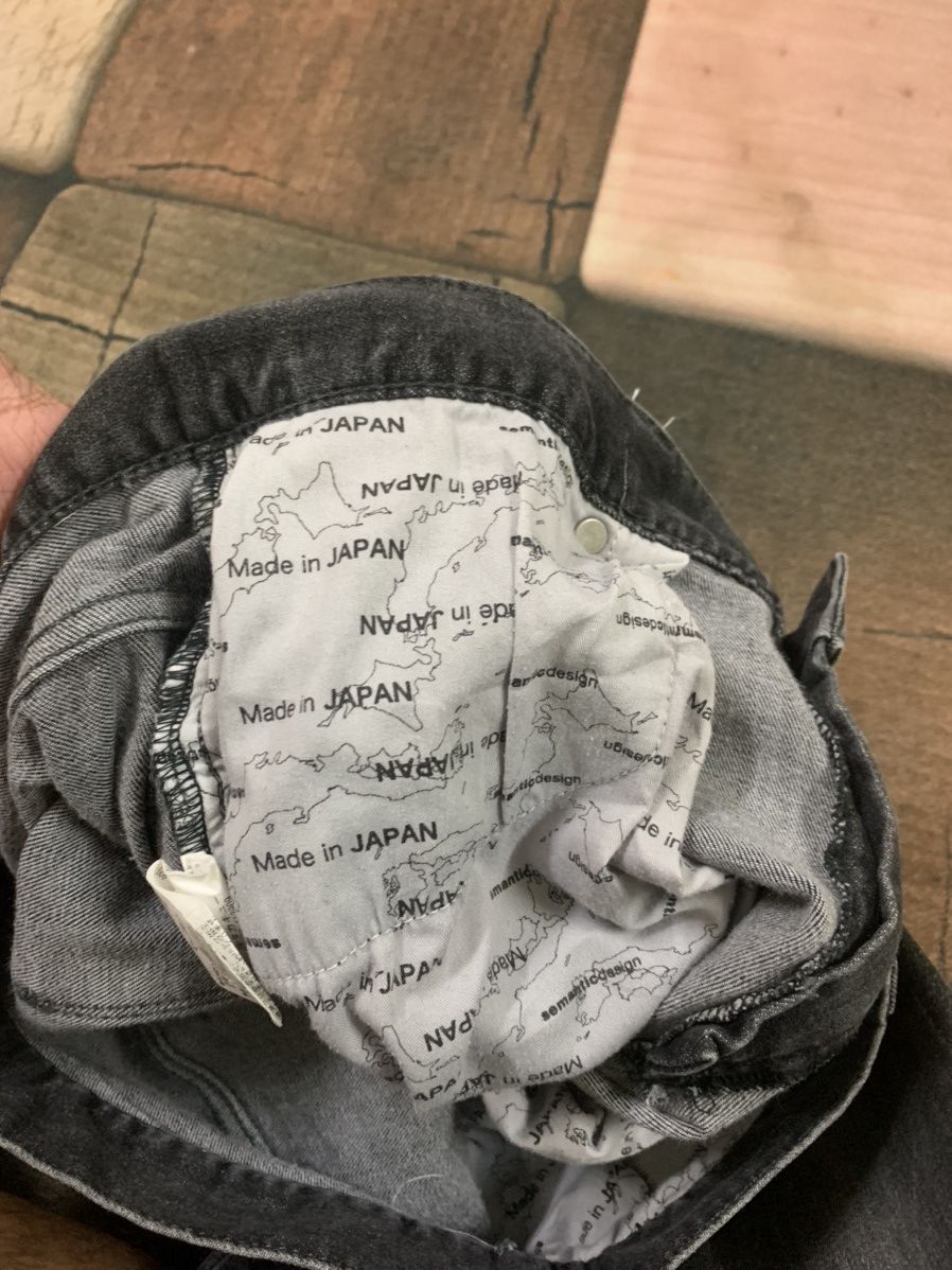 semanticdesign 🇯🇵 SEMANTIC DESIGN skinny jeans stone wash faded style Size US 32 / EU 48 - 7 Thumbnail