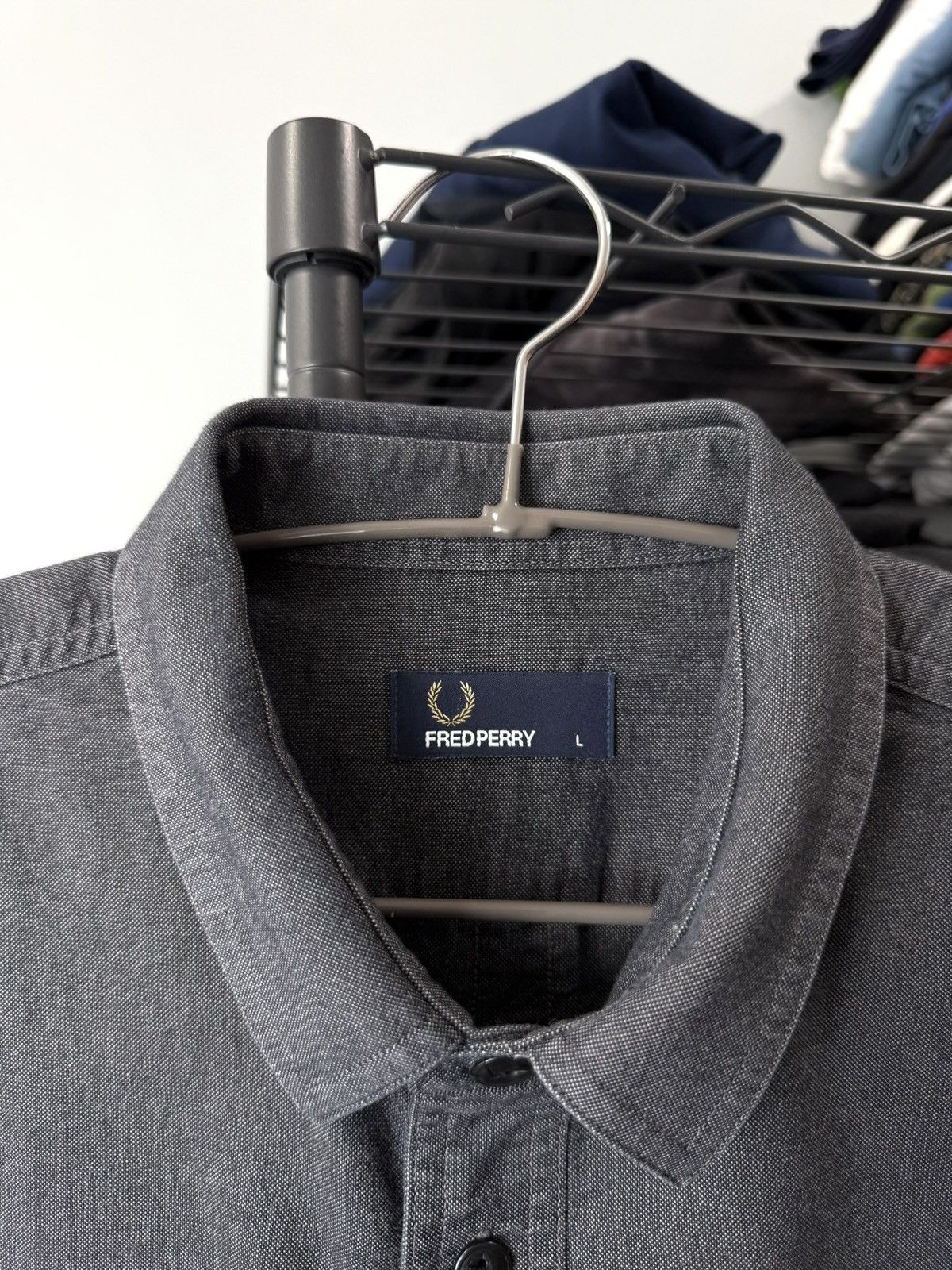 Fred Perry Fred Perry Heavy Shirt Jacket Size US L / EU 52-54 / 3 - 4 Thumbnail