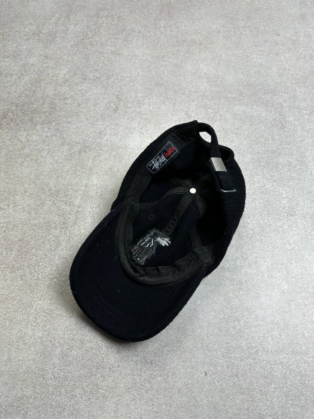 Stussy Vintage 90s Stussy Shadow Man Fleece Cap Rare Size ONE SIZE - 3 Thumbnail