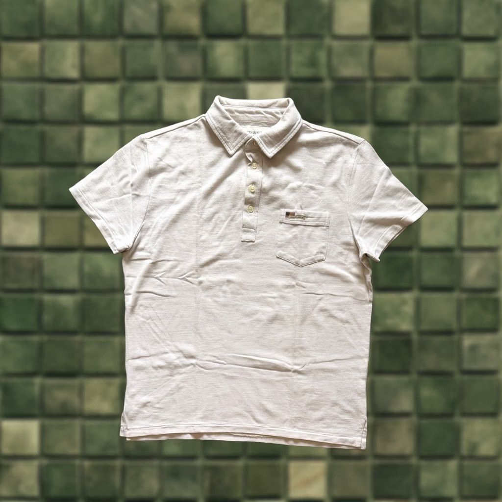Ralph Lauren Ralph Lauren Denim&Supply RL Shirt Polo Short Sleeve Beige Size M Mens Size US M / EU 48-50 / 2 - 1 Thumbnail