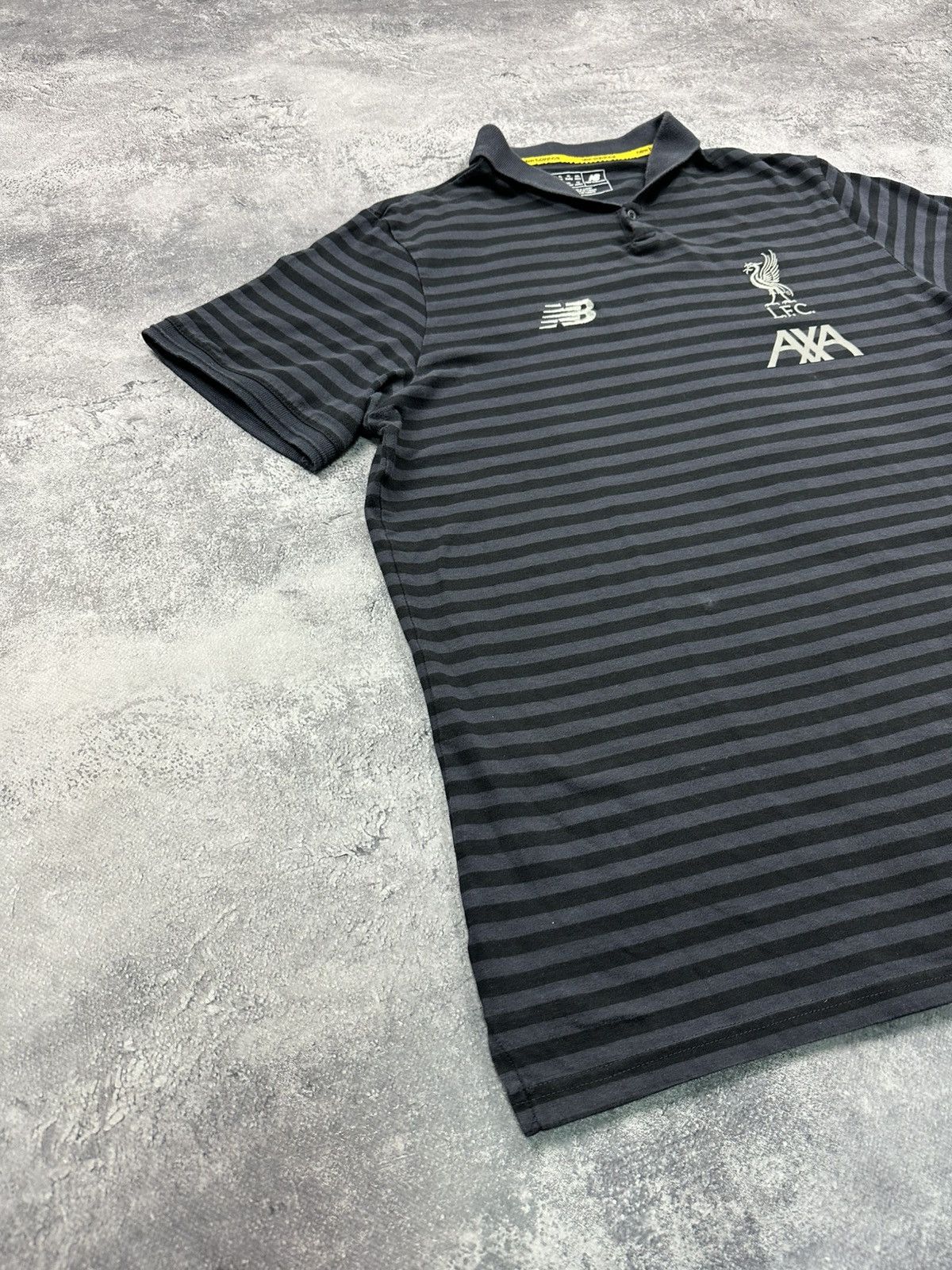 New Balance New Balance Liverpool 2019/20 Soccer Polo Striped T Shirt Size US XL / EU 56 / 4 - 3 Thumbnail