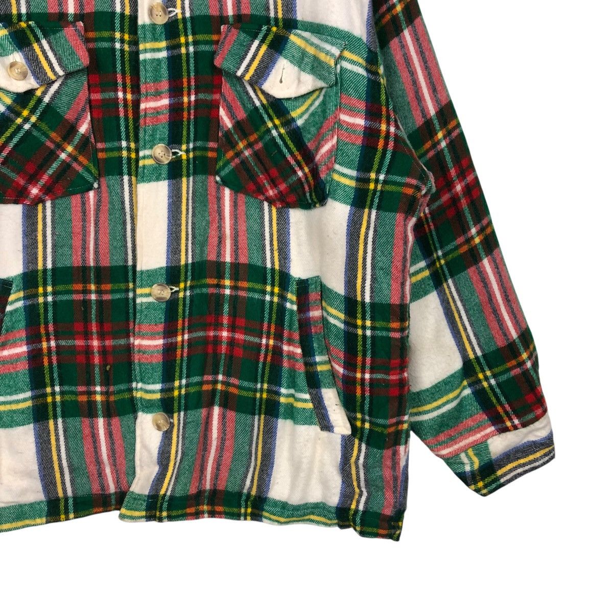 Japanese Brand Vintage Shirt Button Jacket Tass Finder Issey Miyake Tartan Size US M / EU 48-50 / 2 - 6 Thumbnail