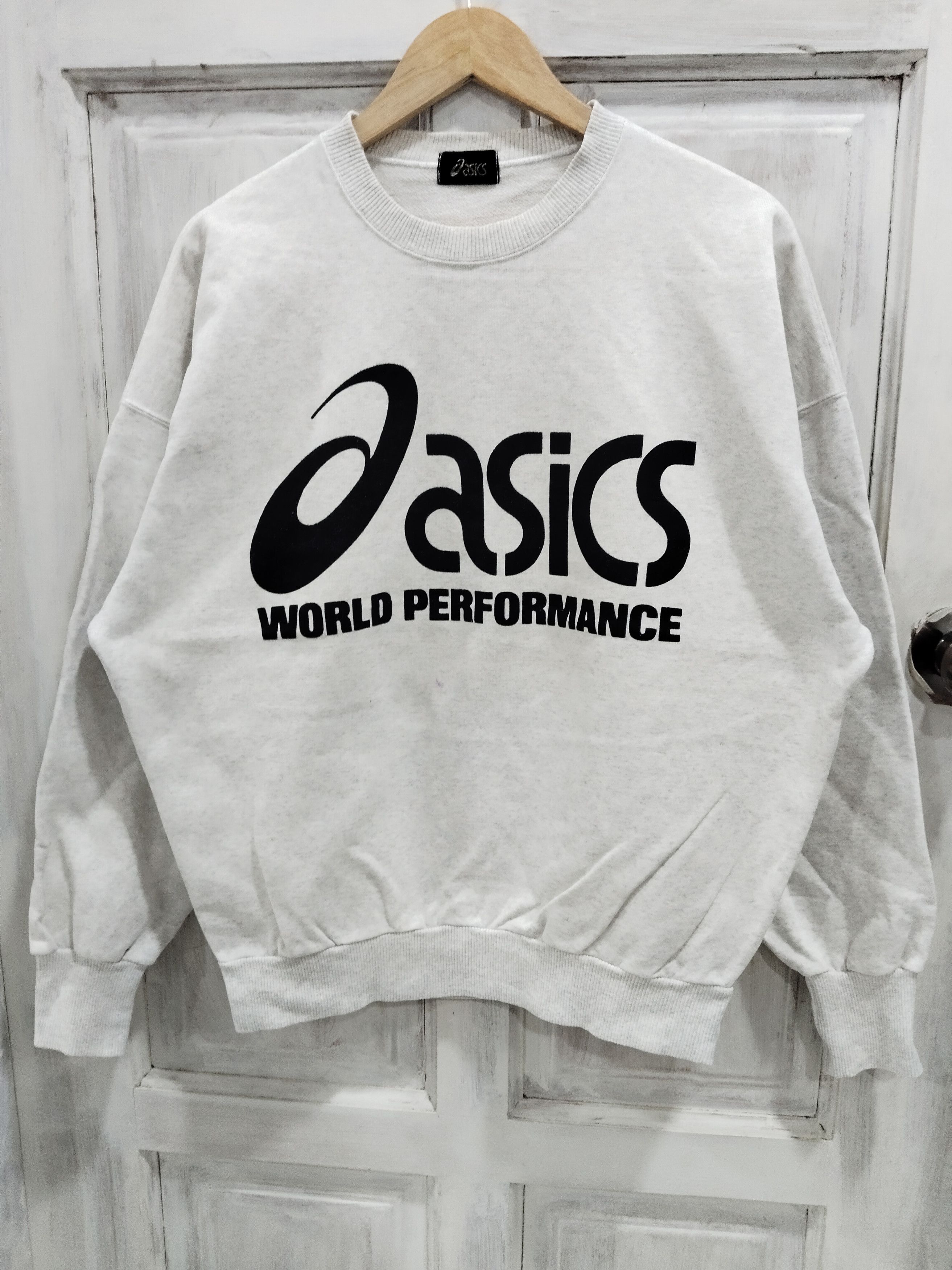 Asics Vintage Y2K Asics Big Logo sweatshirt Size US XL / EU 56 / 4 - 1 Thumbnail