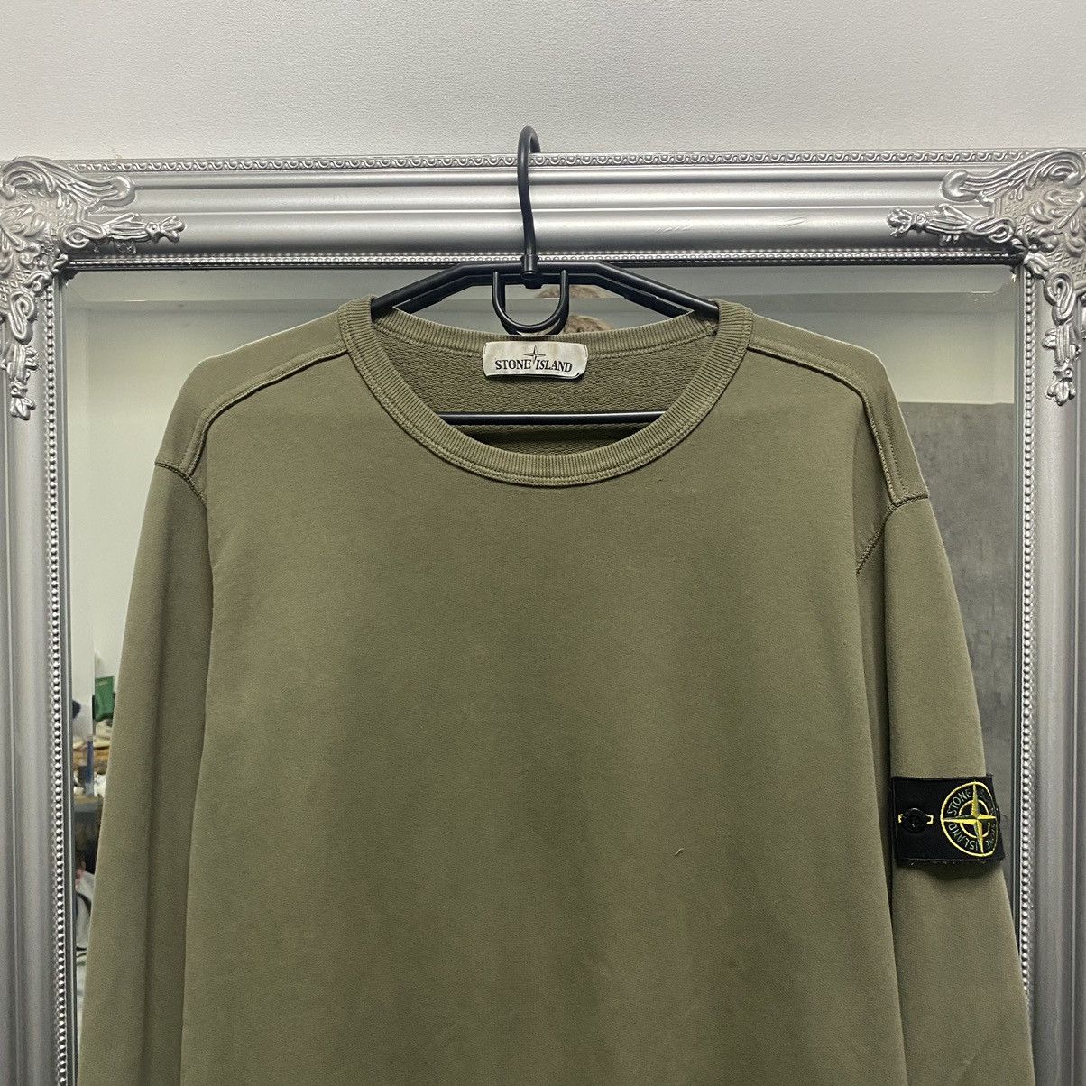 Stone Island Vintage Stone Island Hoodie Sweatshirt crew neck sweater Size US XL / EU 56 / 4 - 2 Thumbnail