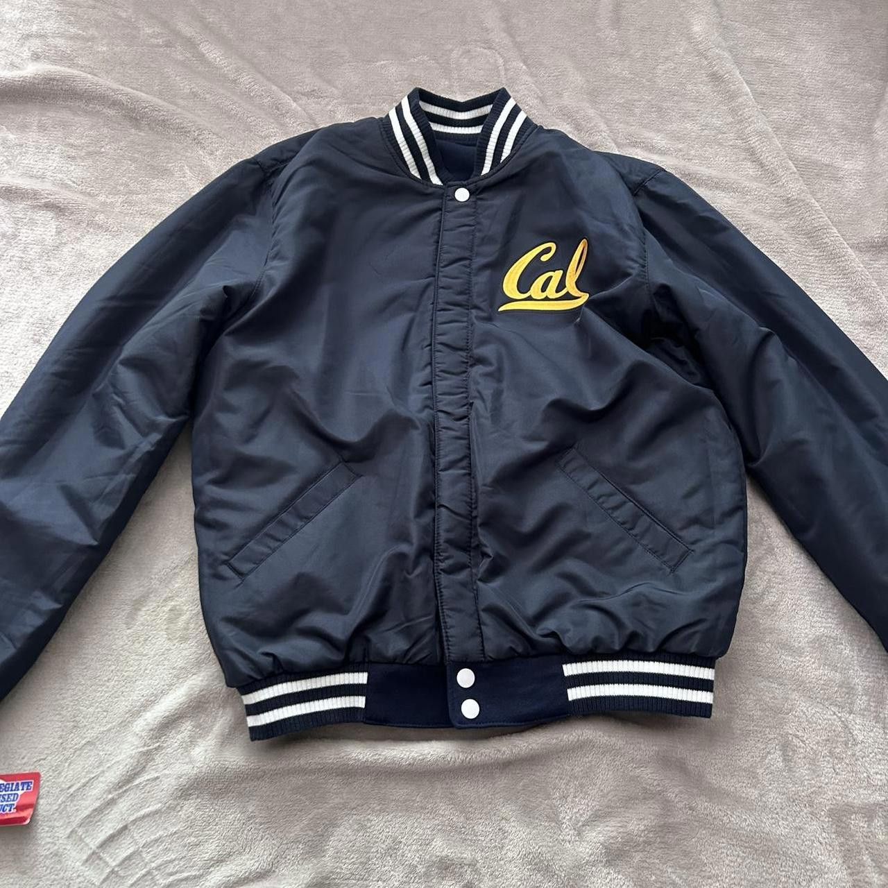 Designer Men's Navy and Yellow Jacket Size US L / EU 52-54 / 3 - 5 Thumbnail