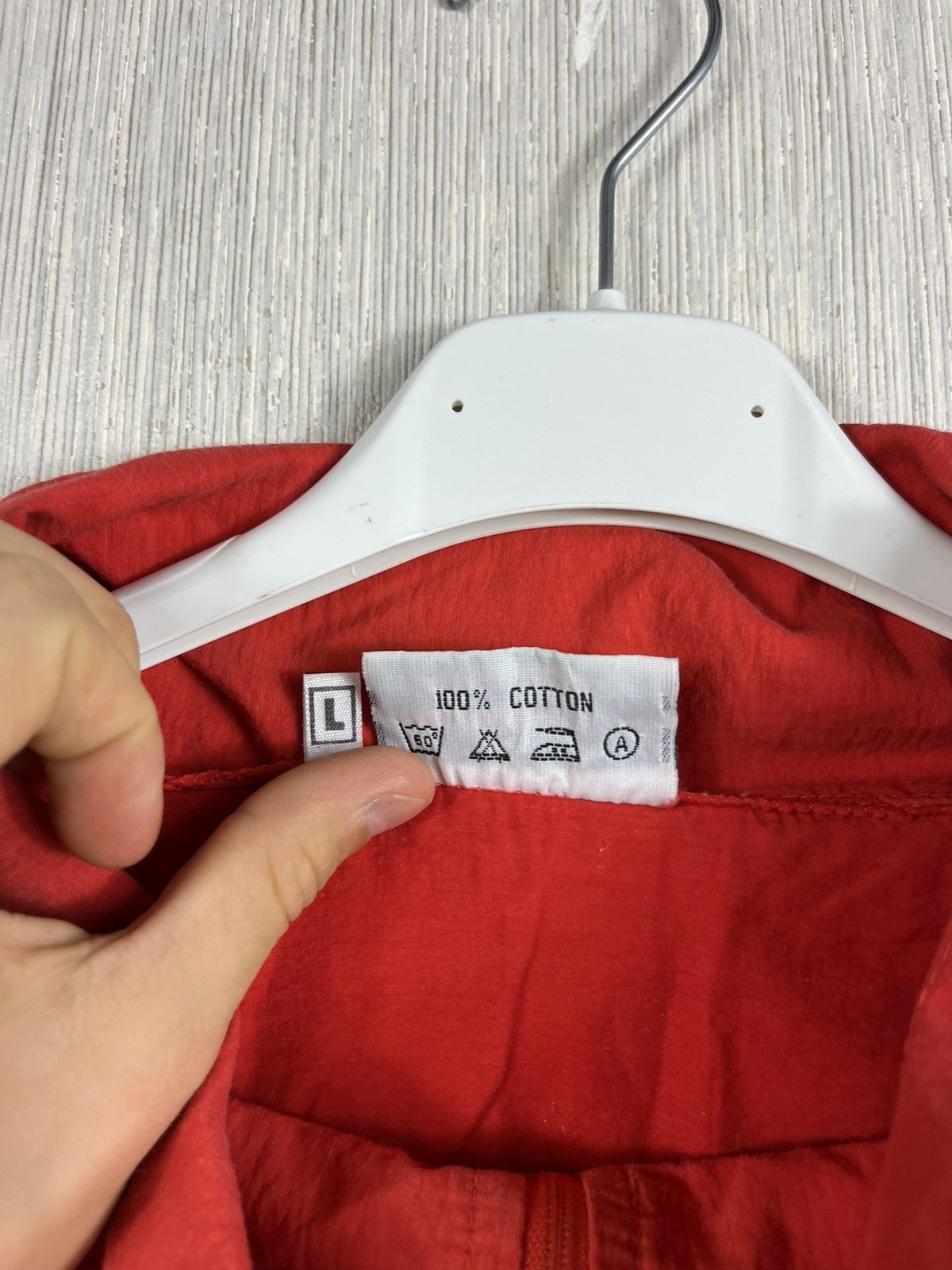 Lacoste × Vintage Vintage 80s Lacoste chemise light jacket embroidered logo Size US M / EU 48-50 / 2 - 14 Thumbnail