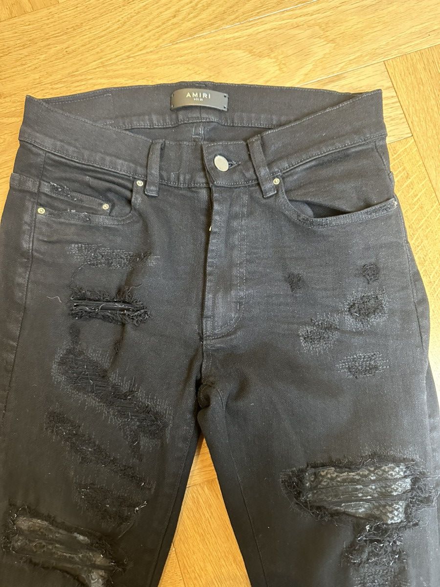 Amiri Amiri 16SS Python MX0 Snakeskin Jeans Size US 28 / EU 44 - 4 Thumbnail