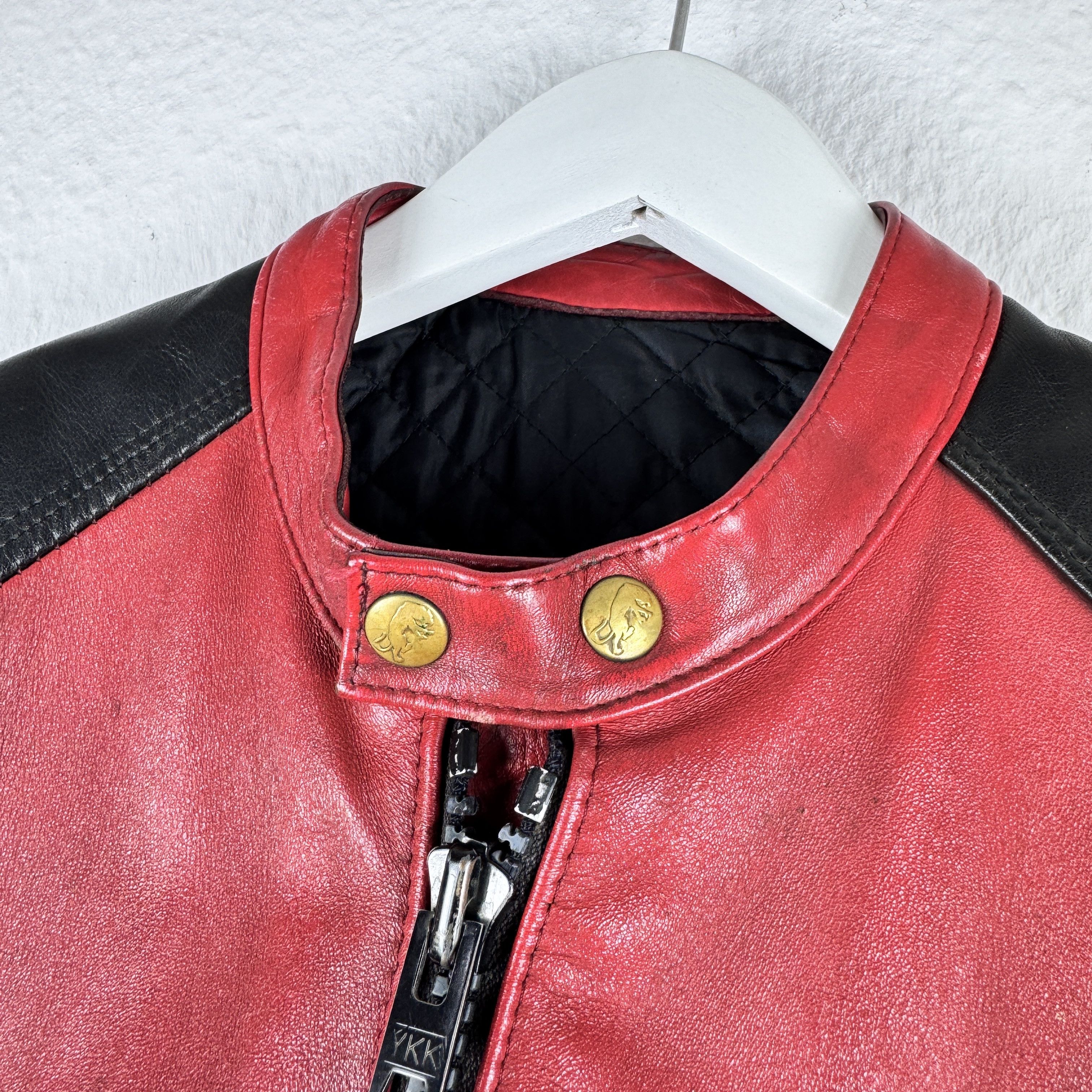 Vintage Vintage 80's BMW Leather Jacket Furygan Racing Jacket Size S Size US S / EU 44-46 / 1 - 6 Thumbnail