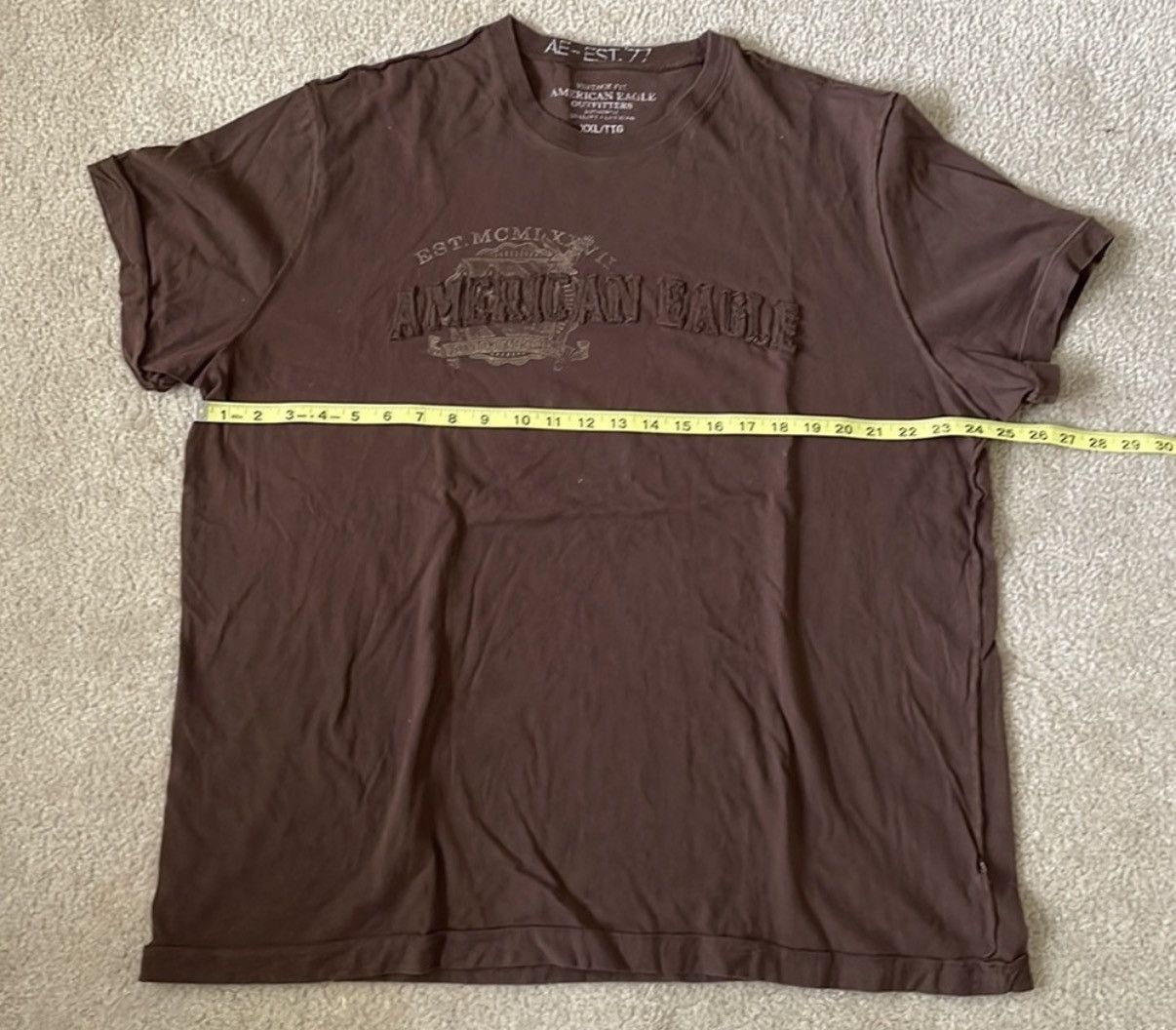 American Eagle Outfitters Vintage American Eagle Outfitters Brown Tee Size XXL Size US XXL / EU 58 / 5 - 2 Thumbnail